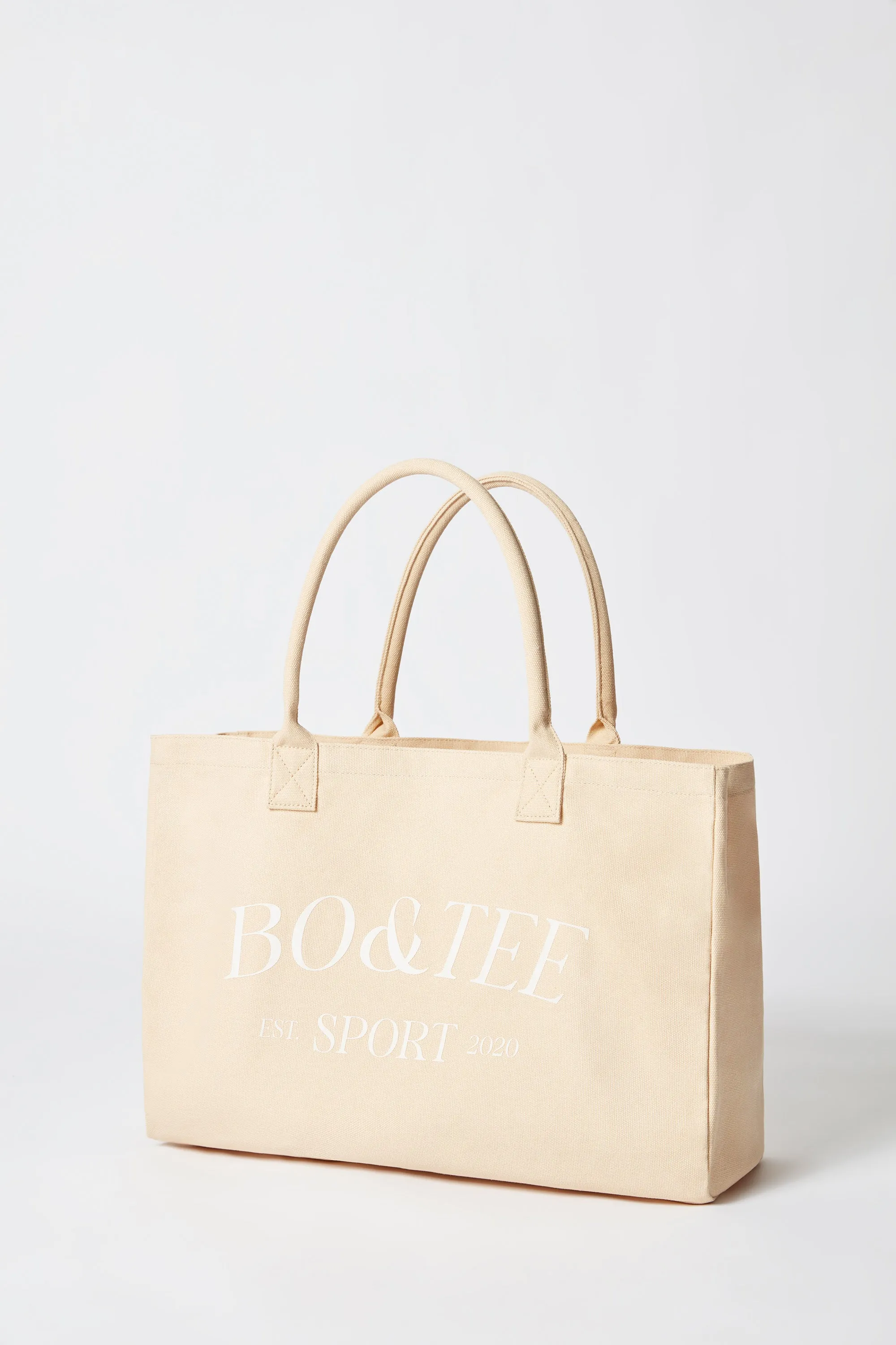 Sport - Large Canvas Tote Bag in Beige sold by Bo + Tee product image thumbnail 4