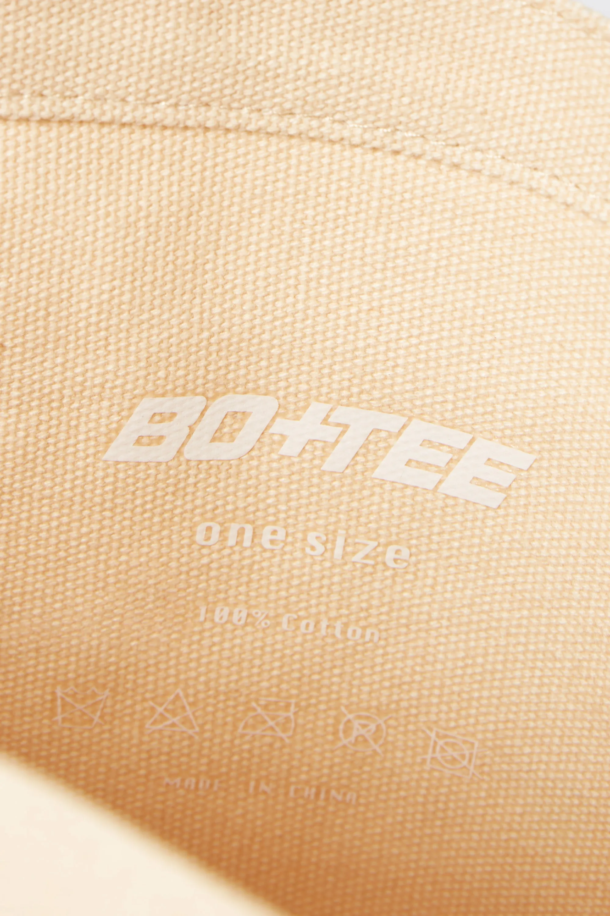 Sport - Large Canvas Tote Bag in Beige sold by Bo + Tee product image thumbnail 5