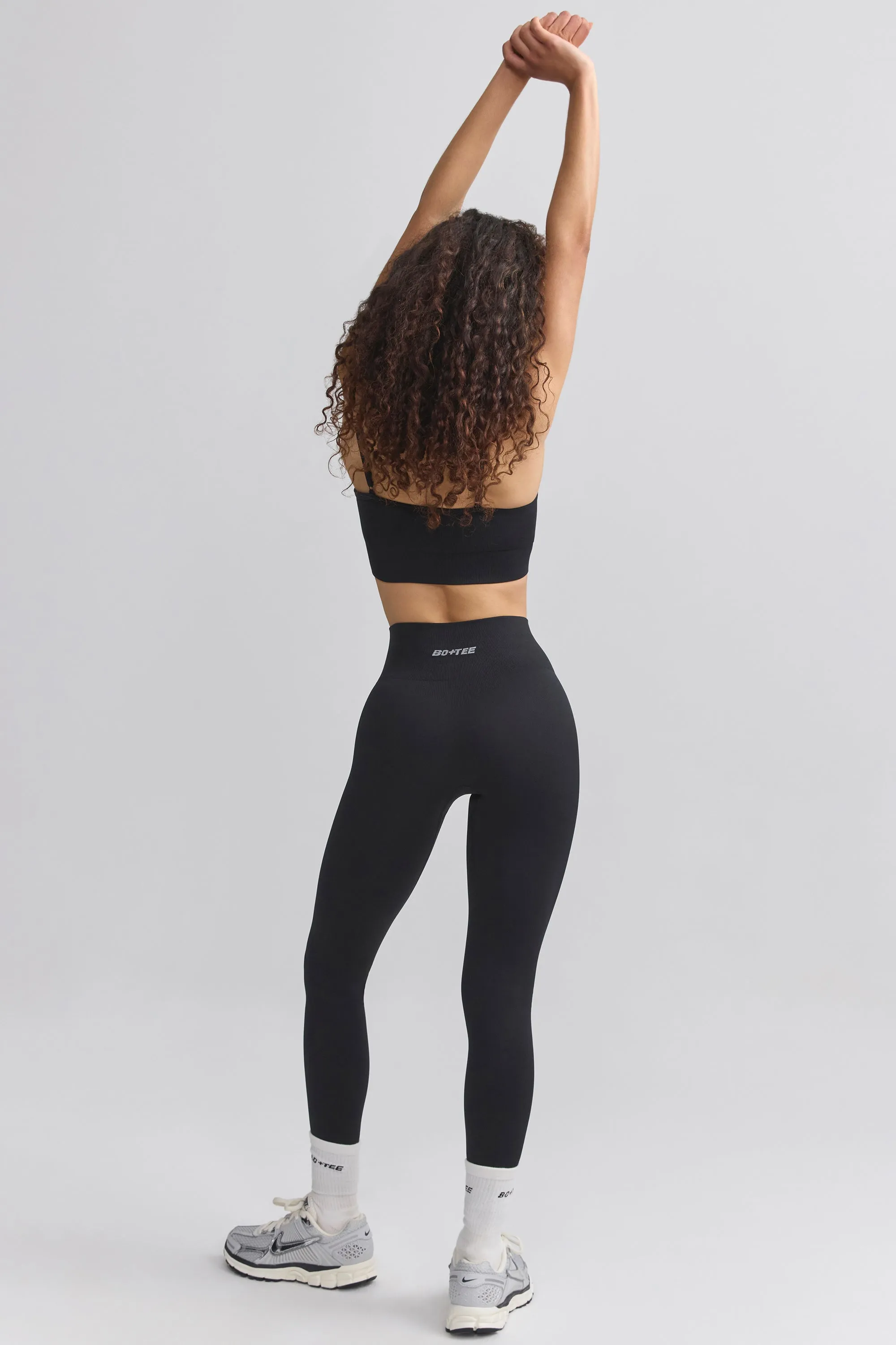 Petite Super Sculpt Seamless Leggings in Black sold by Bo + Tee
