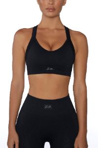 Purpose - Sports Bra in Black sold by Bo + Tee
