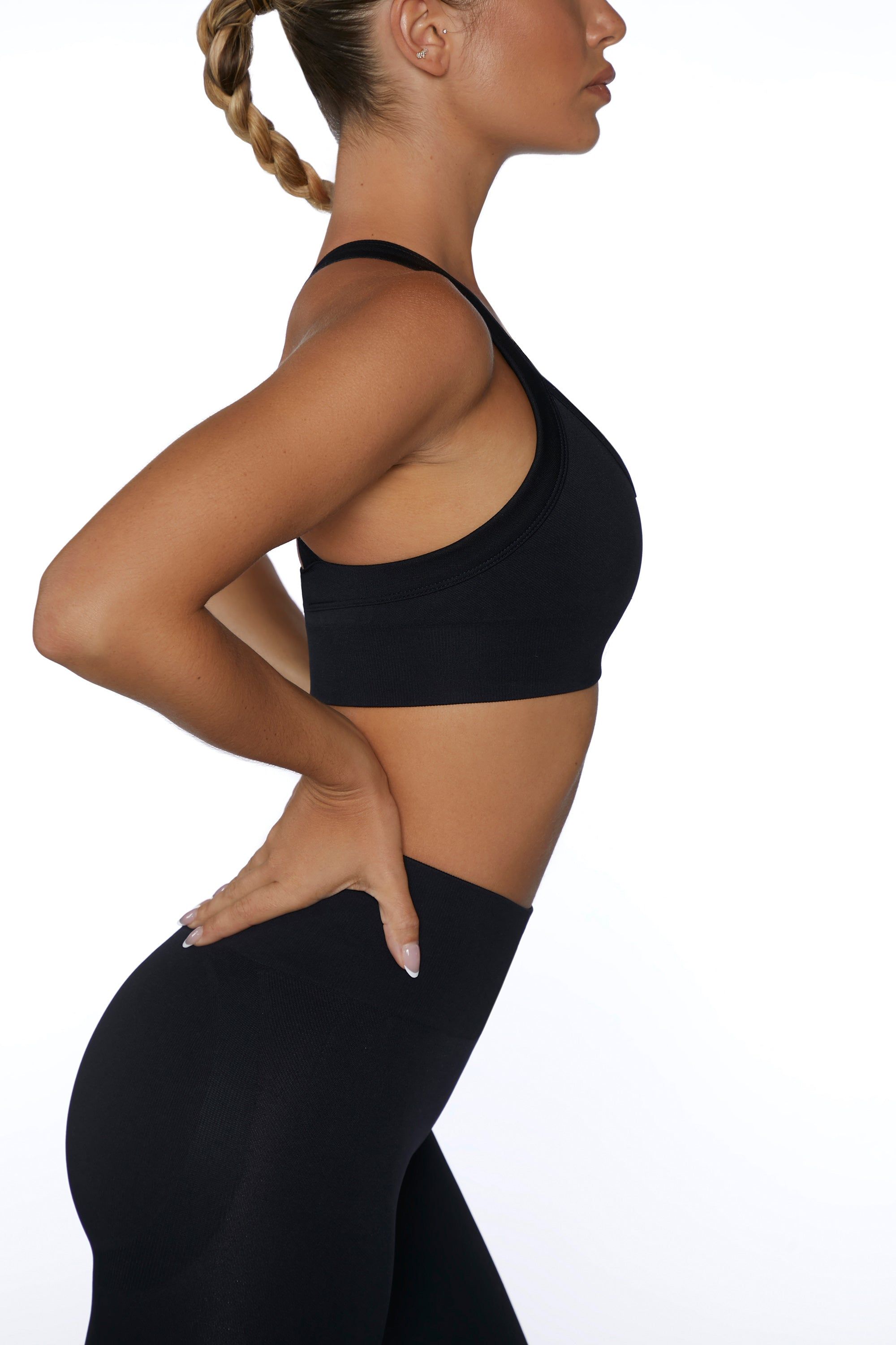Purpose - Sports Bra in Black sold by Bo + Tee product image thumbnail 4