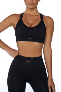 Purpose - Sports Bra in Black sold by Bo + Tee