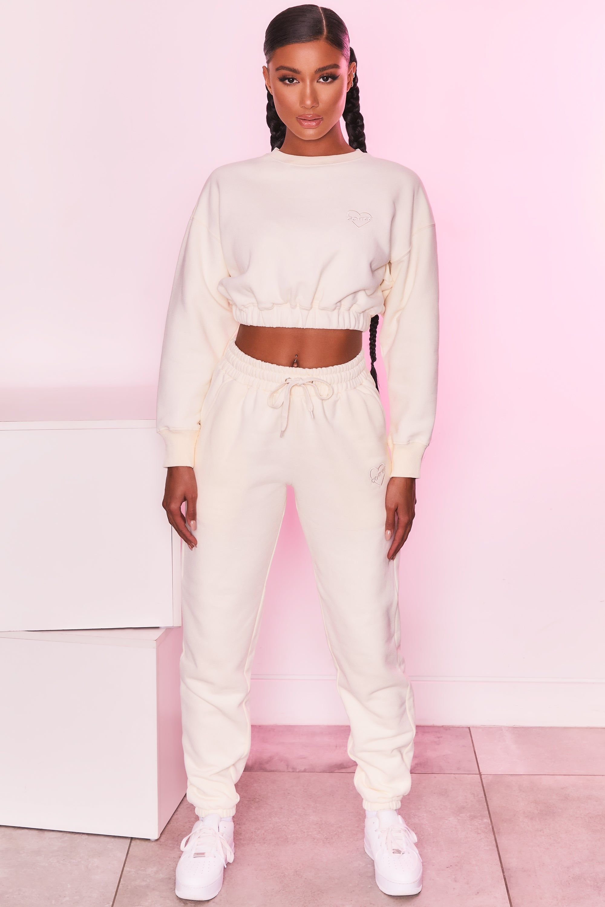 Take Care - Joggers in Ivory sold by Bo + Tee product image thumbnail 6