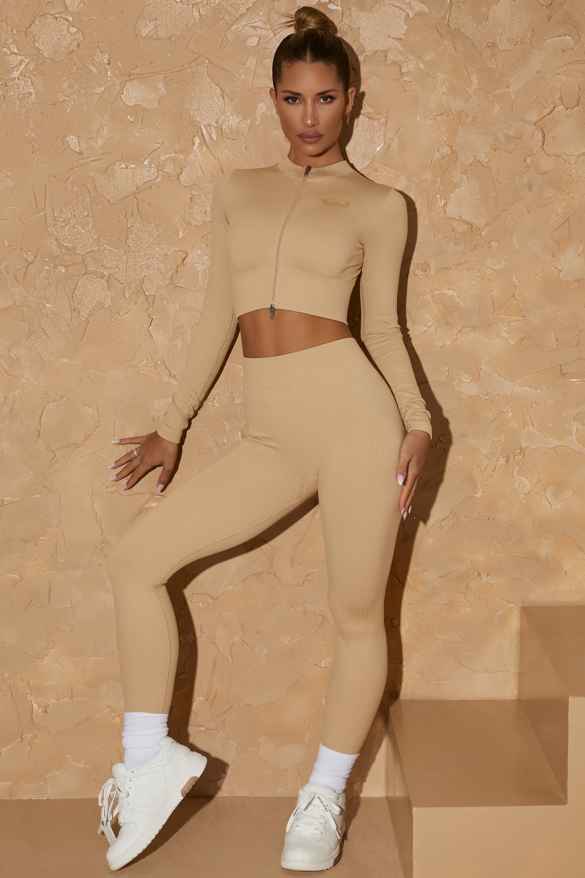 Dynamic - Crop Top - Beige sold by Bo + Tee product image thumbnail 6