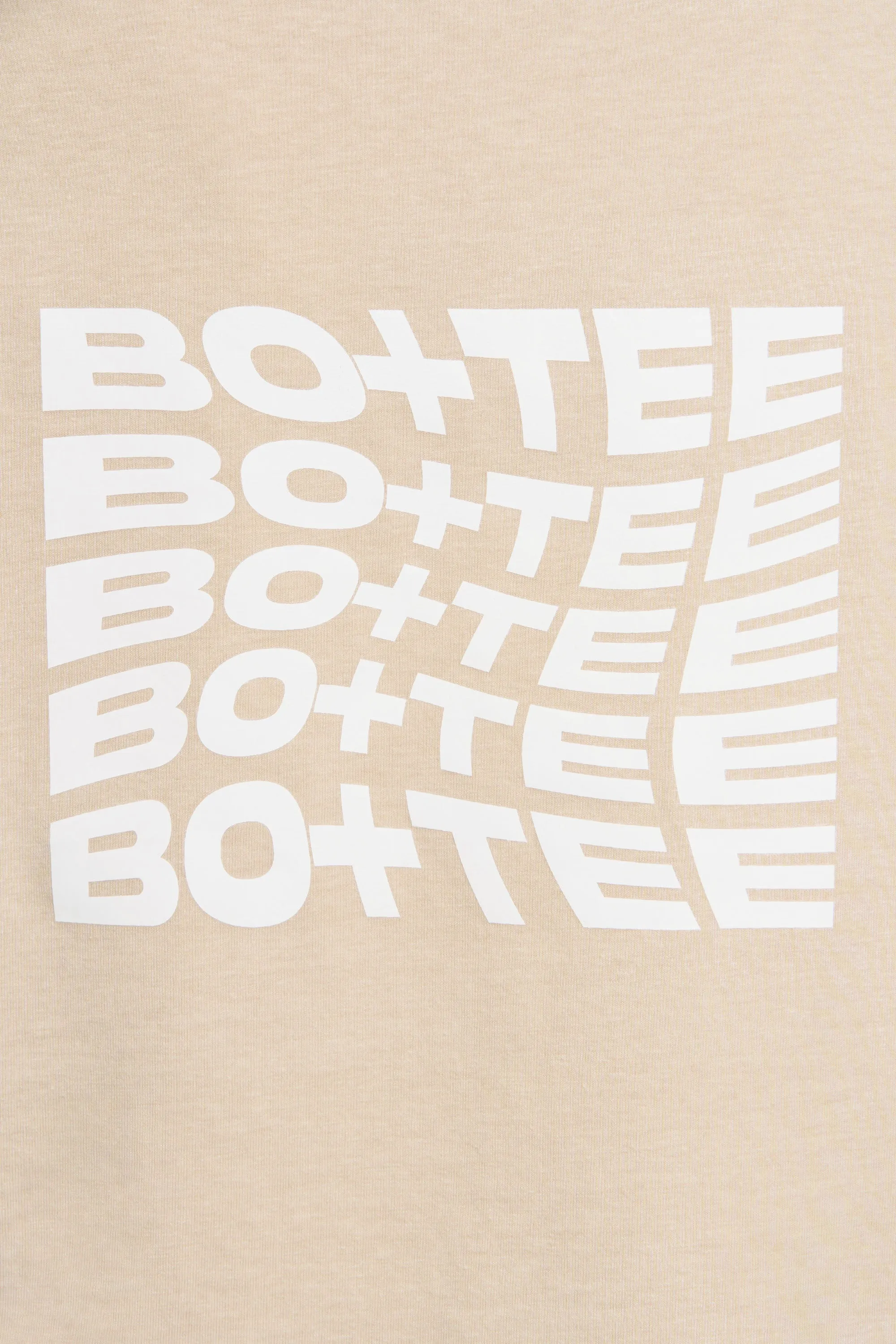 Relax - Oversized Long Length T-Shirt in Sand sold by Bo + Tee product image thumbnail 5