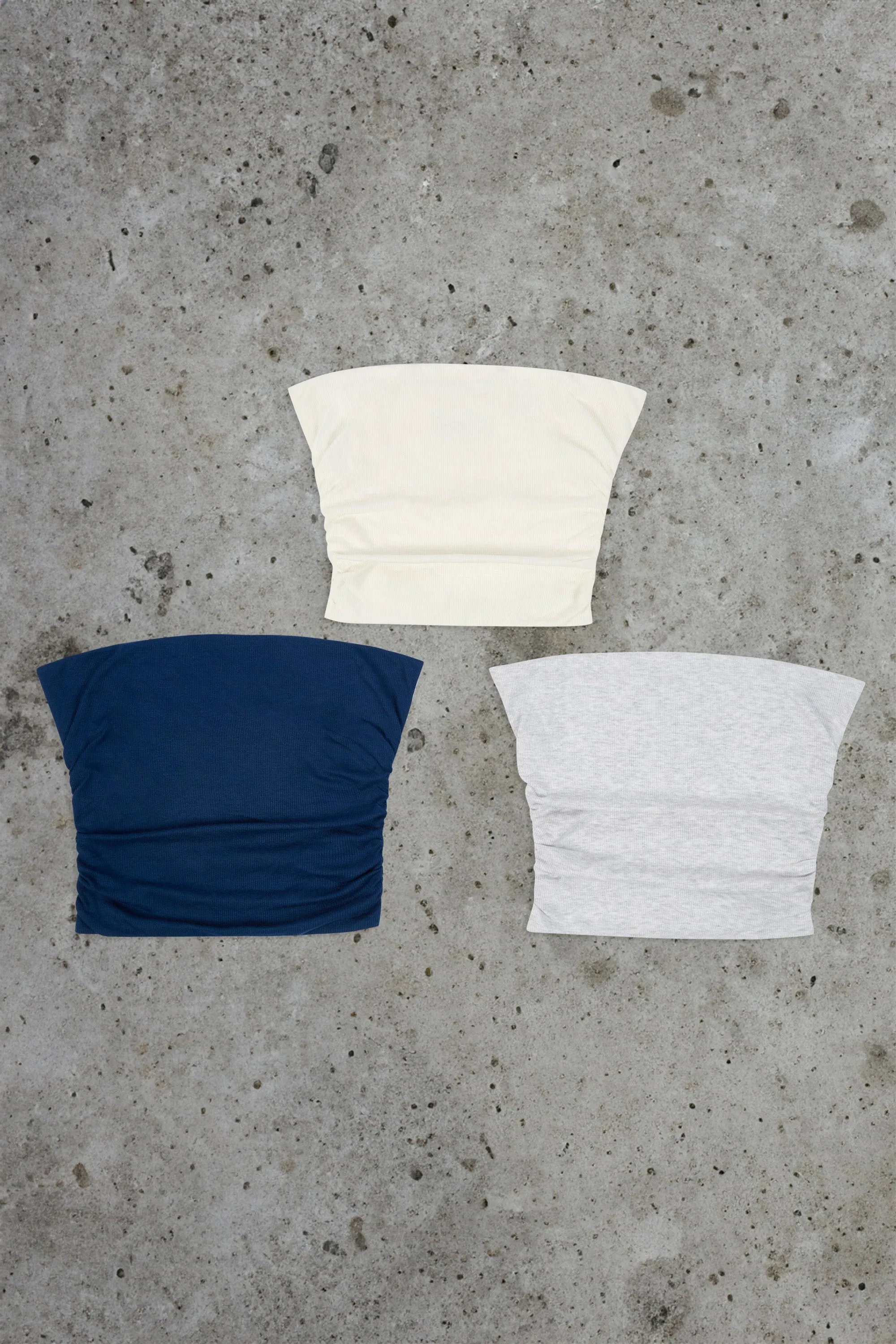 Ability - Soft Rib Ruched Bandeau Top Bundle sold by Bo + Tee product image thumbnail 3