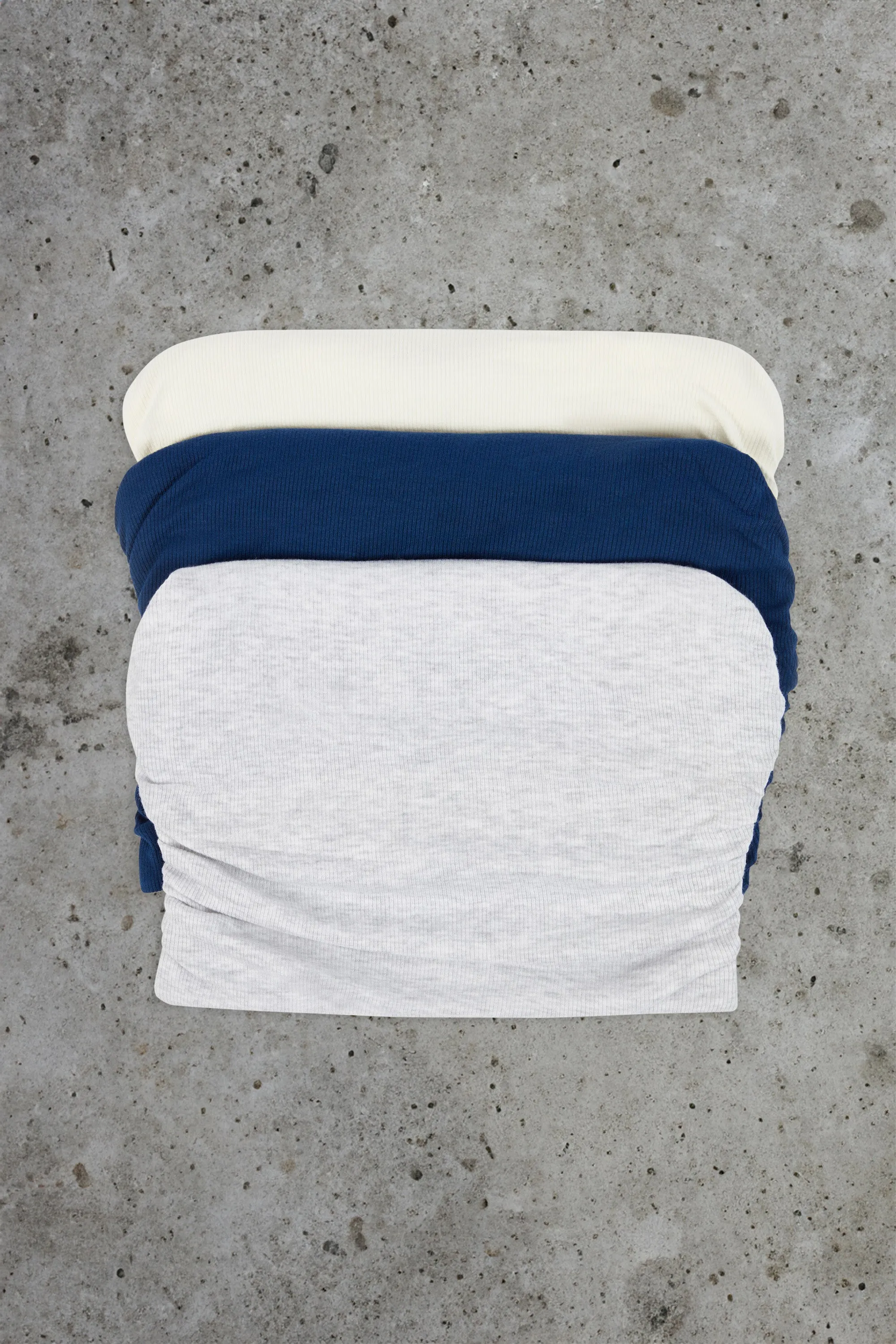 Ability - Soft Rib Ruched Bandeau Top Bundle sold by Bo + Tee product image thumbnail 2