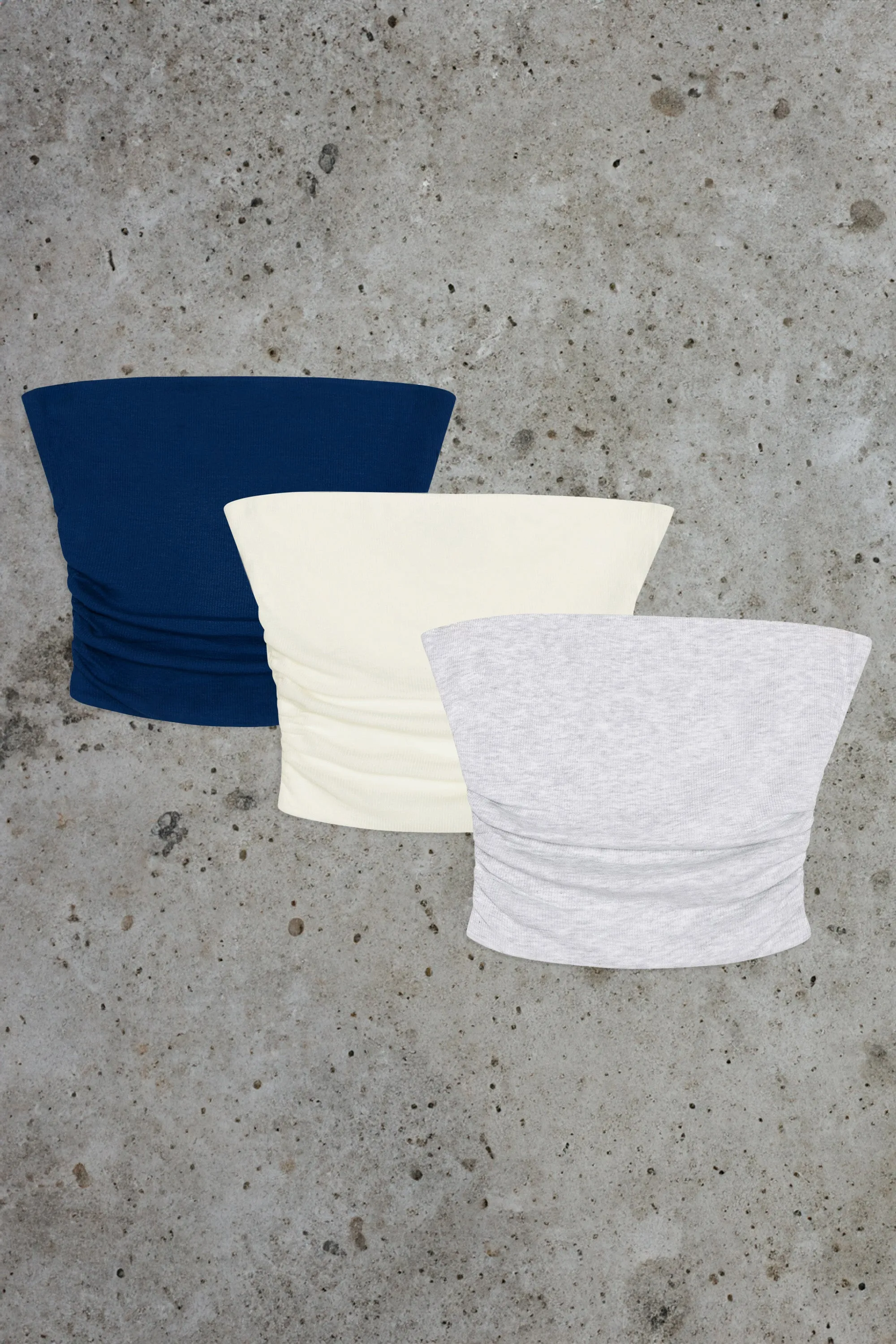 Ability - Soft Rib Ruched Bandeau Top Bundle sold by Bo + Tee