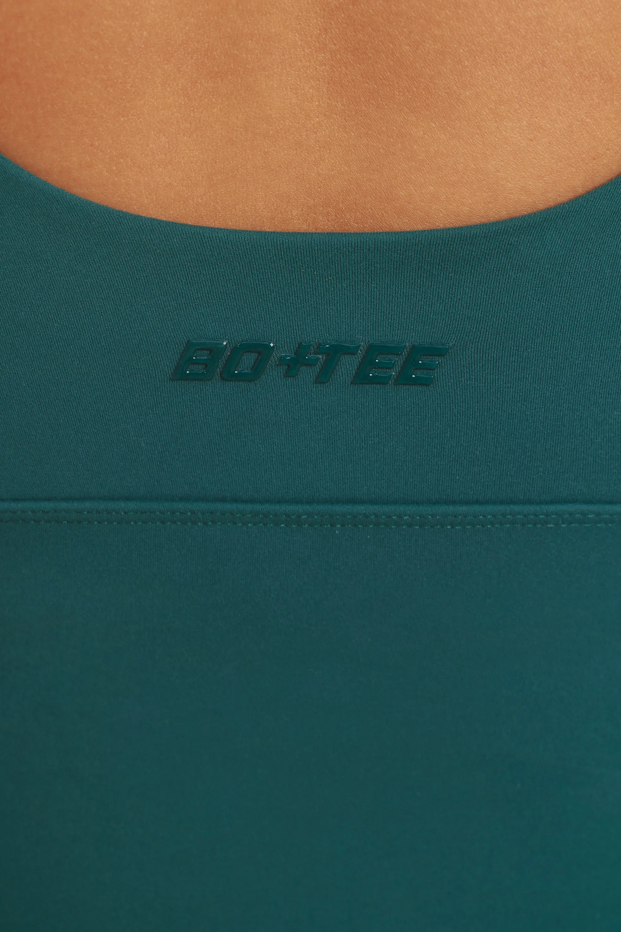 Unstoppable - Soft Active V-Neck Tank Top in Jade Green sold by Bo + Tee product image thumbnail 4