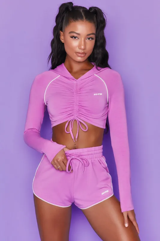 New Goals - Hoodie in Purple sold by Bo + Tee