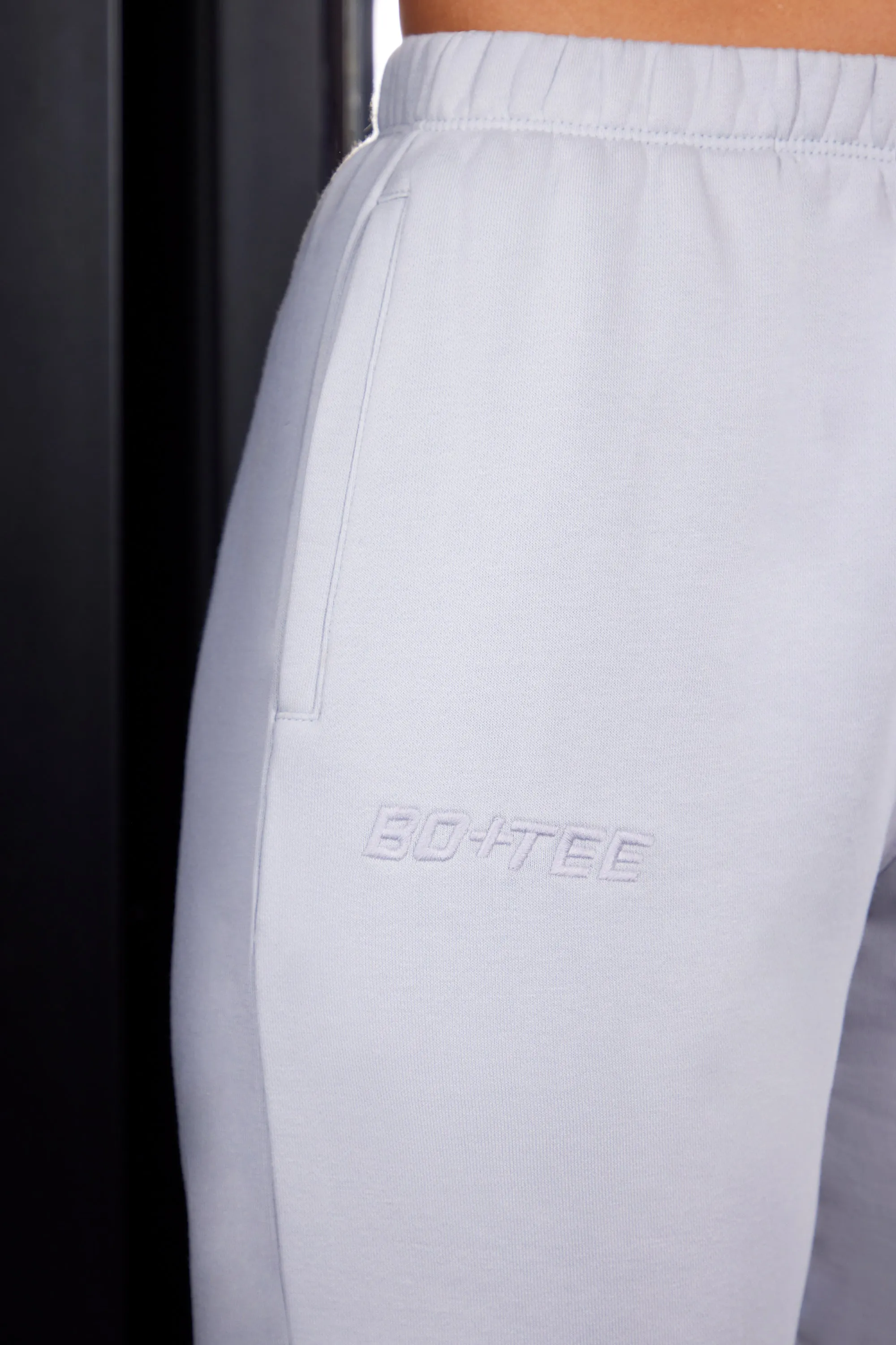 In My Stride - Petite Slim Fit Jogger Bottoms in Grey sold by Bo + Tee product image thumbnail 4