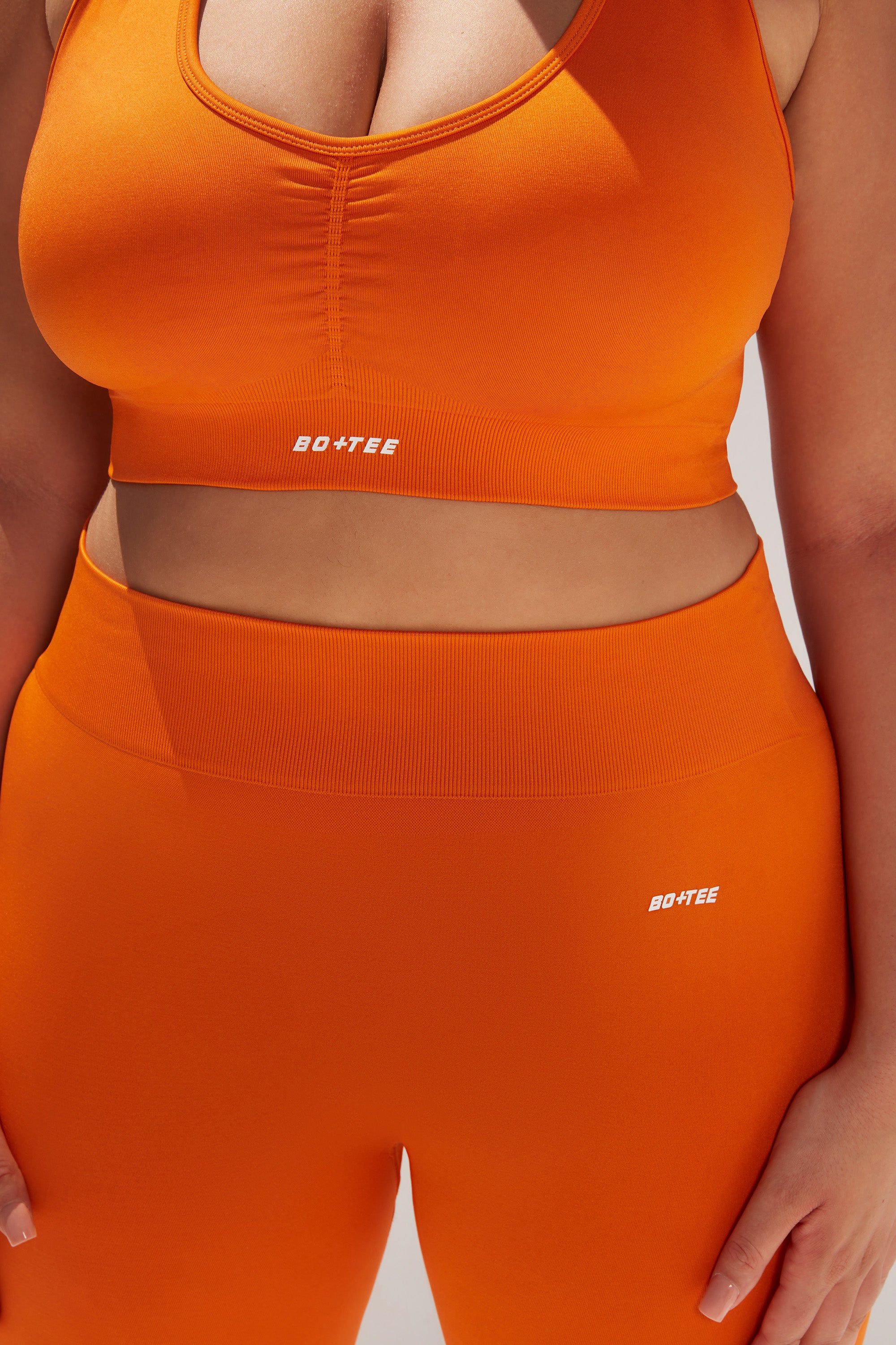Surge - Leggings in Deep Orange sold by Bo + Tee product image thumbnail 4