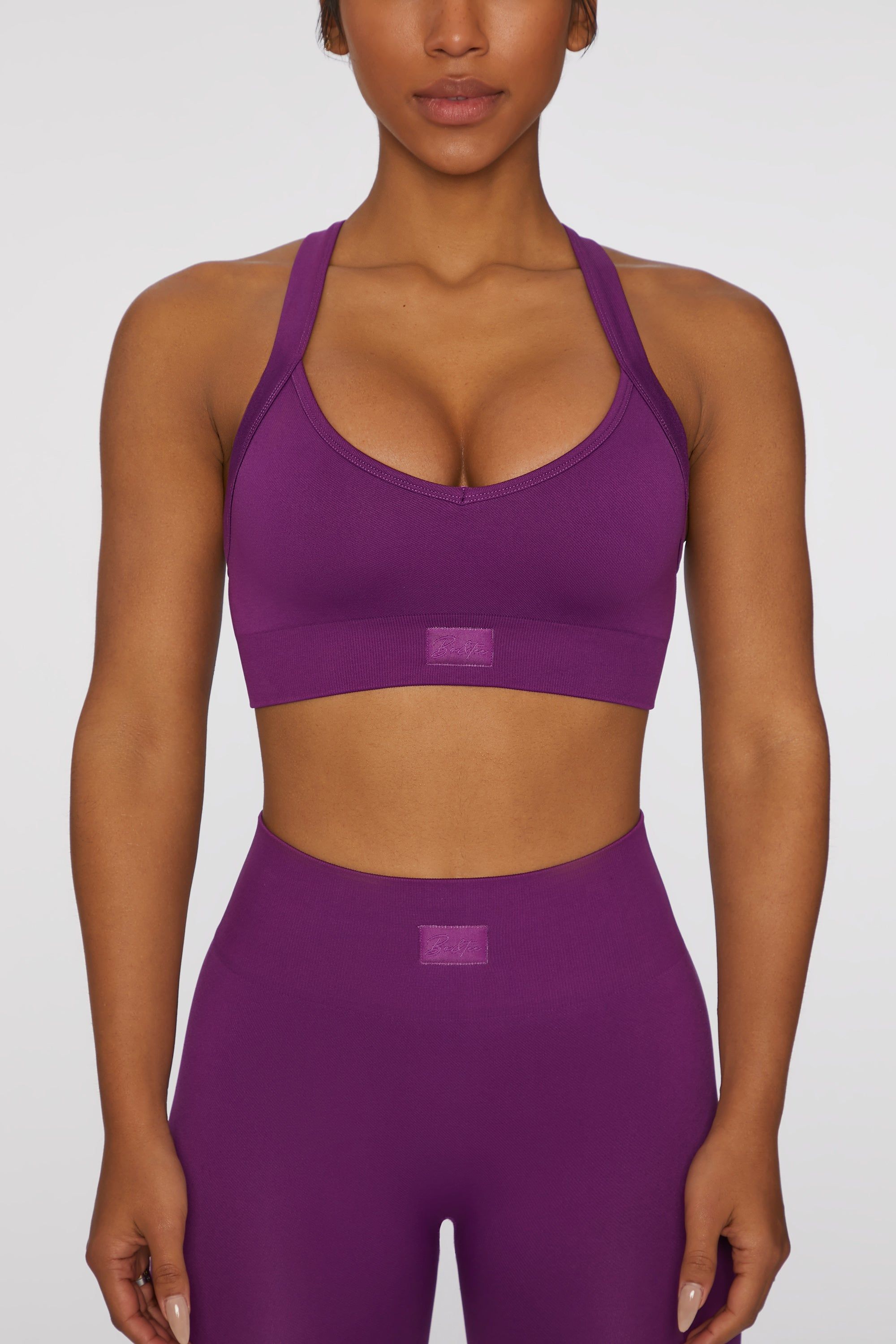 Purpose - Sports Bra - Dark Purple sold by Bo + Tee product image thumbnail 5
