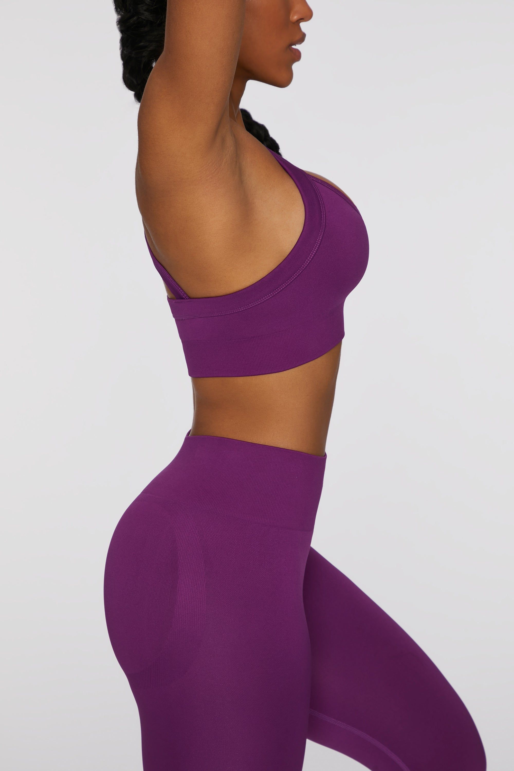 Purpose - Sports Bra - Dark Purple sold by Bo + Tee product image thumbnail 4