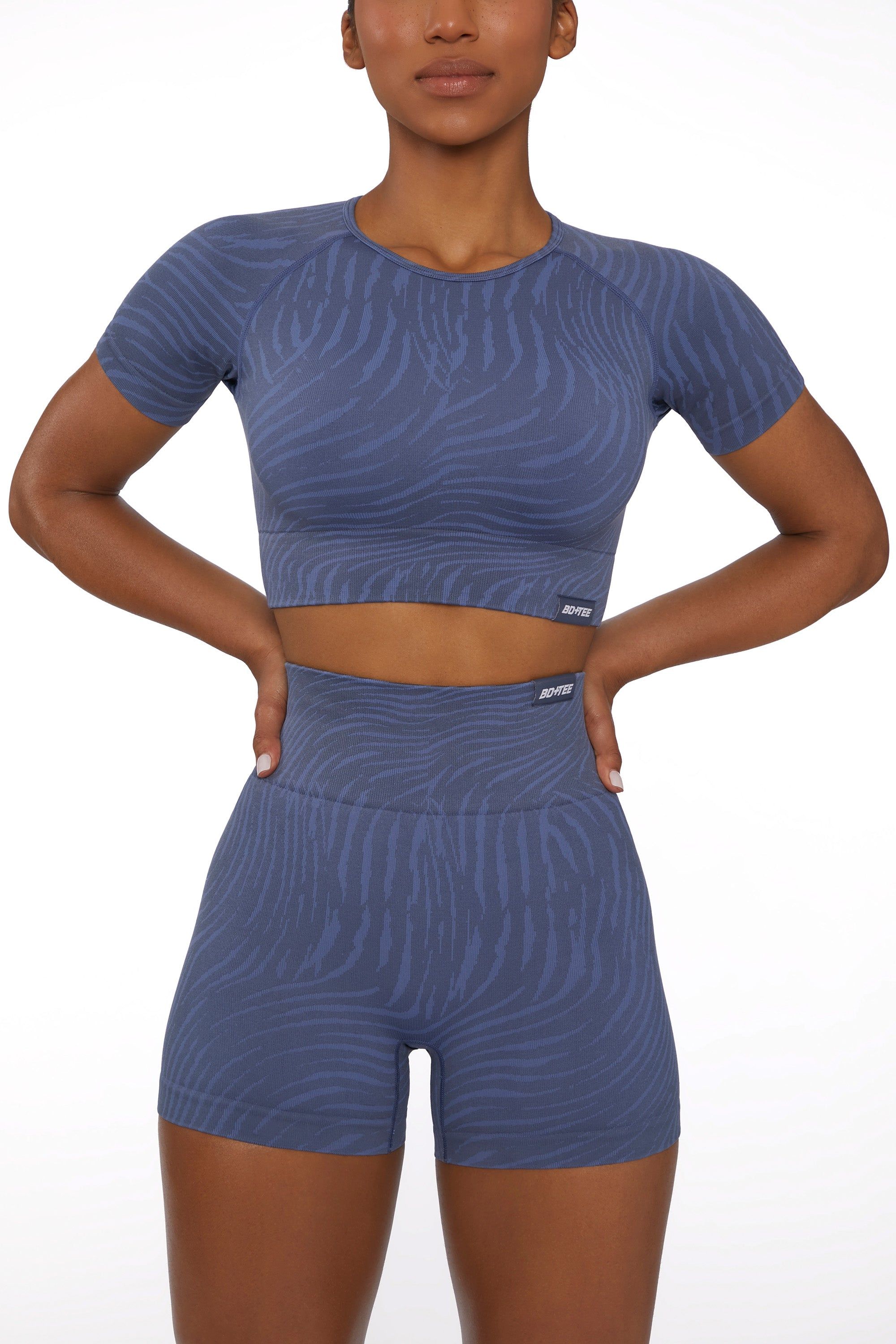 Instinct - Crop Top - Indigo sold by Bo + Tee product image thumbnail 6