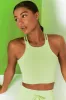 Feel Your Power - Crop Top in Lime sold by Bo + Tee