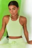 Feel Your Power - Crop Top in Lime sold by Bo + Tee