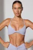 Evolve - Multiway Twist Front Sports Bra in Soft Lavender sold by Bo + Tee