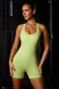 Performance - Super Sculpt Open Back Unitard in Key Lime sold by Bo + Tee
