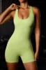 Performance - Super Sculpt Open Back Unitard in Key Lime sold by Bo + Tee