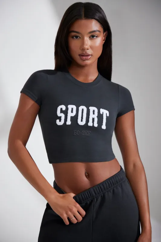Next Level - Cap Sleeve Baby Tee in Black sold by Bo + Tee