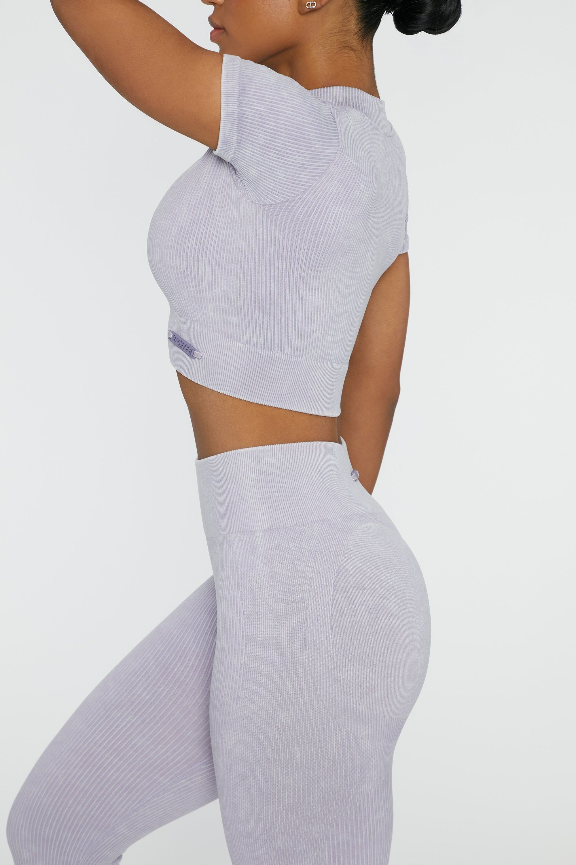 Chase - Crop Top in Lilac sold by Bo + Tee product image thumbnail 2
