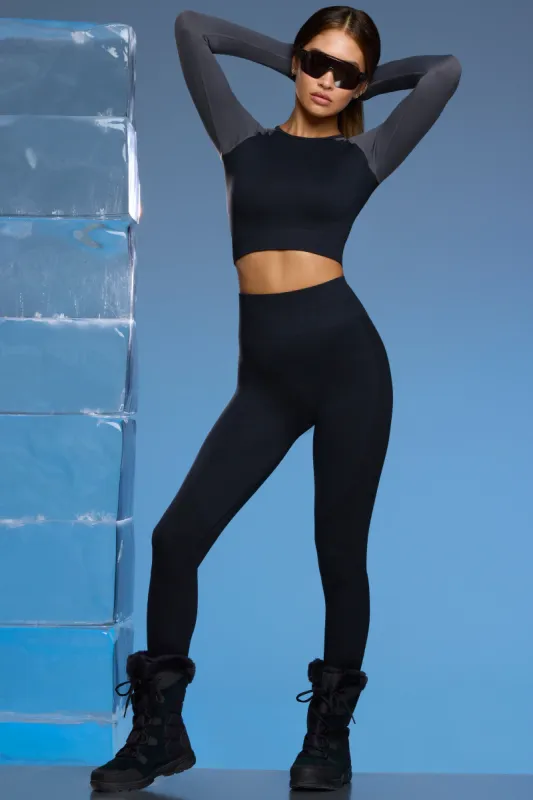 Petite Super Sculpt Base Layer Leggings in Black sold by Bo + Tee