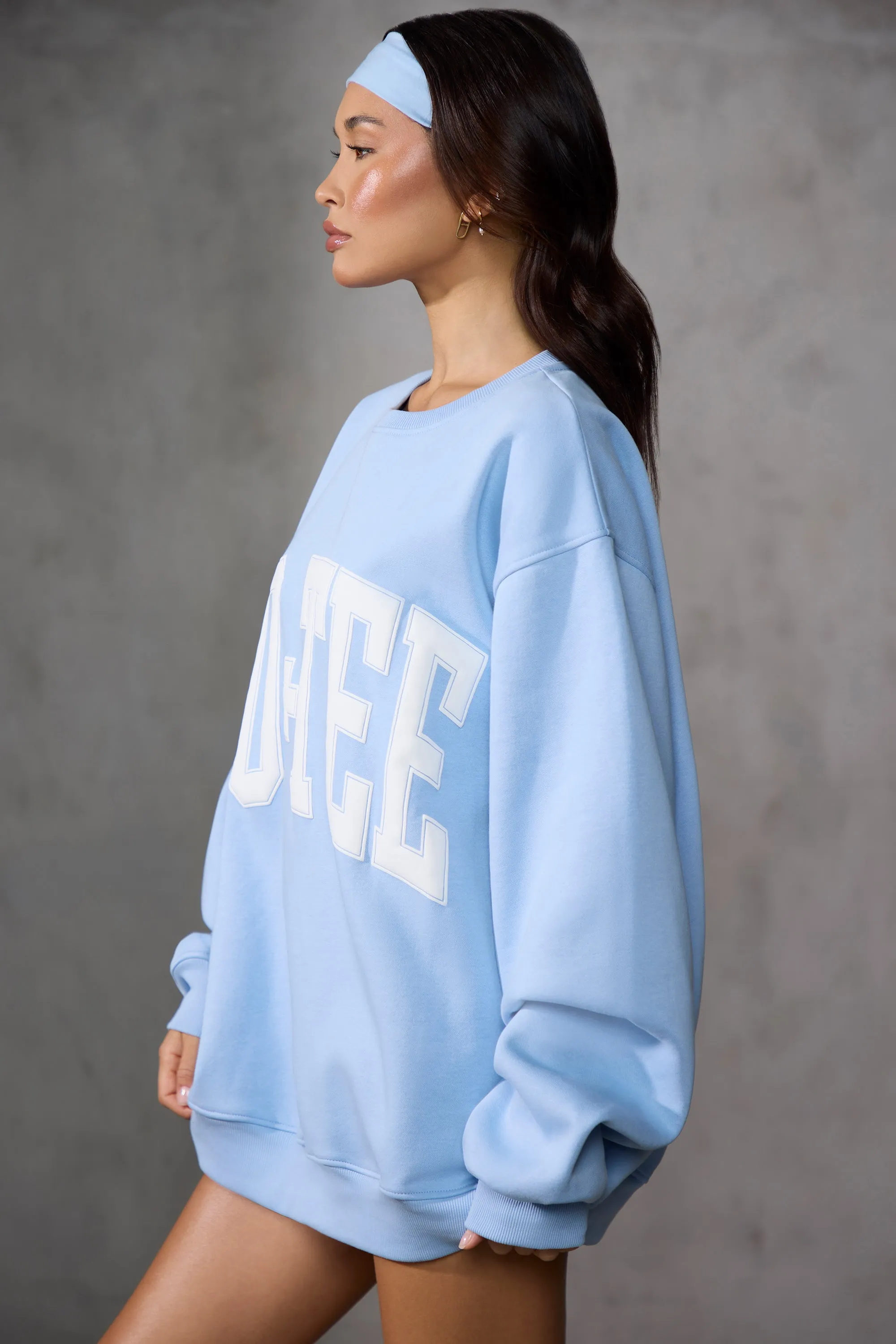 New Staples - Oversized Sweatshirt in Sky Blue sold by Bo + Tee product image thumbnail 2