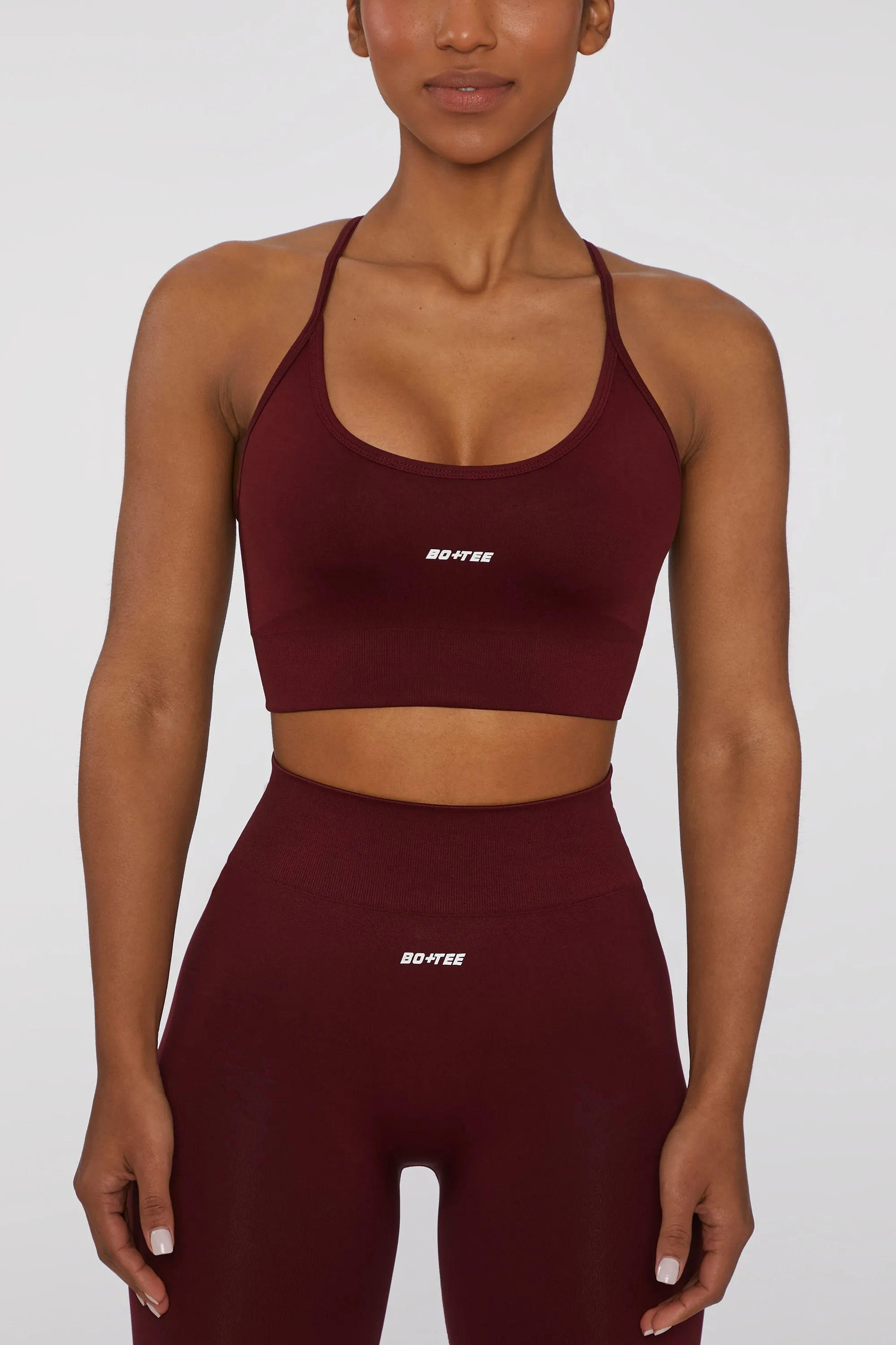 Circuit - Sports Bra - Deep Red sold by Bo + Tee product image thumbnail 2