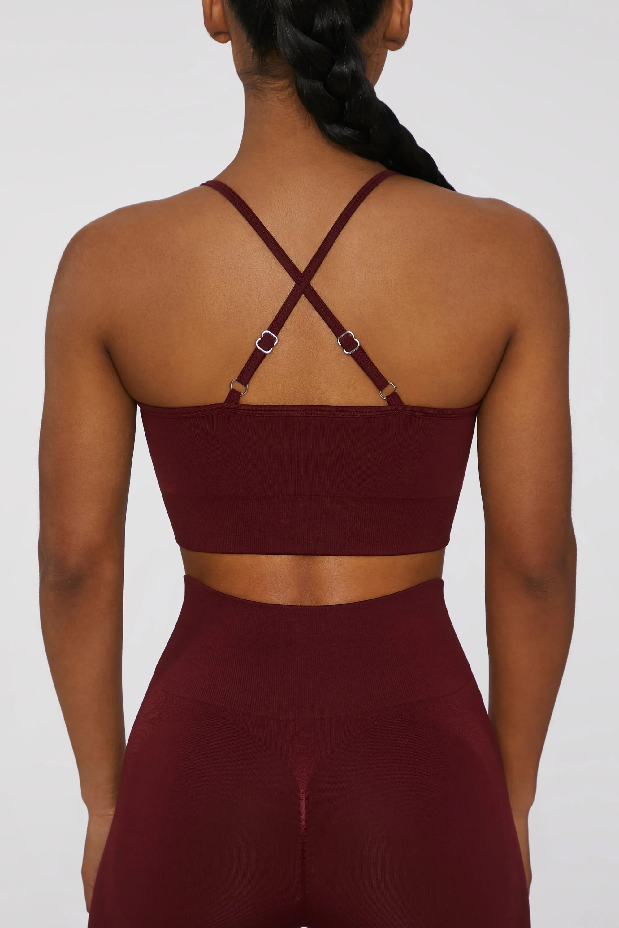 Circuit - Sports Bra - Deep Red sold by Bo + Tee product image thumbnail 3