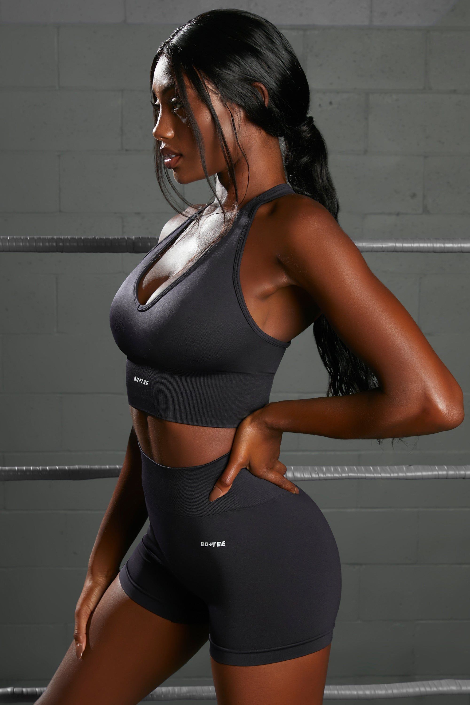 Overhaul - Crop Top in Black sold by Bo + Tee product image thumbnail 2