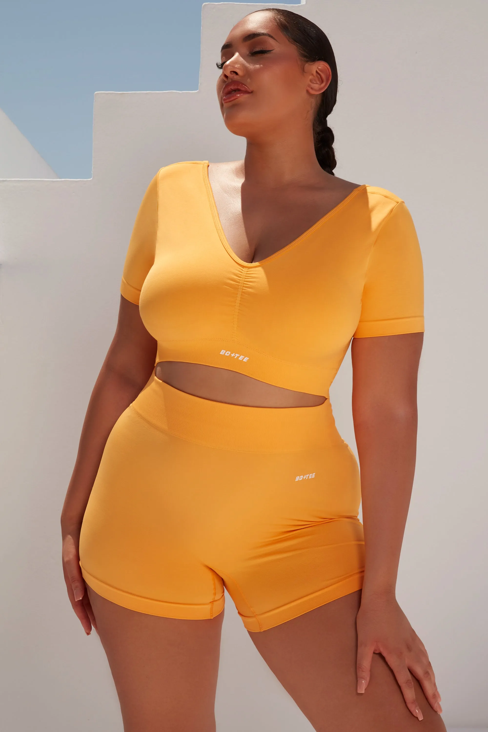 Gradient - Top in Light Orange sold by Bo + Tee product image thumbnail 2