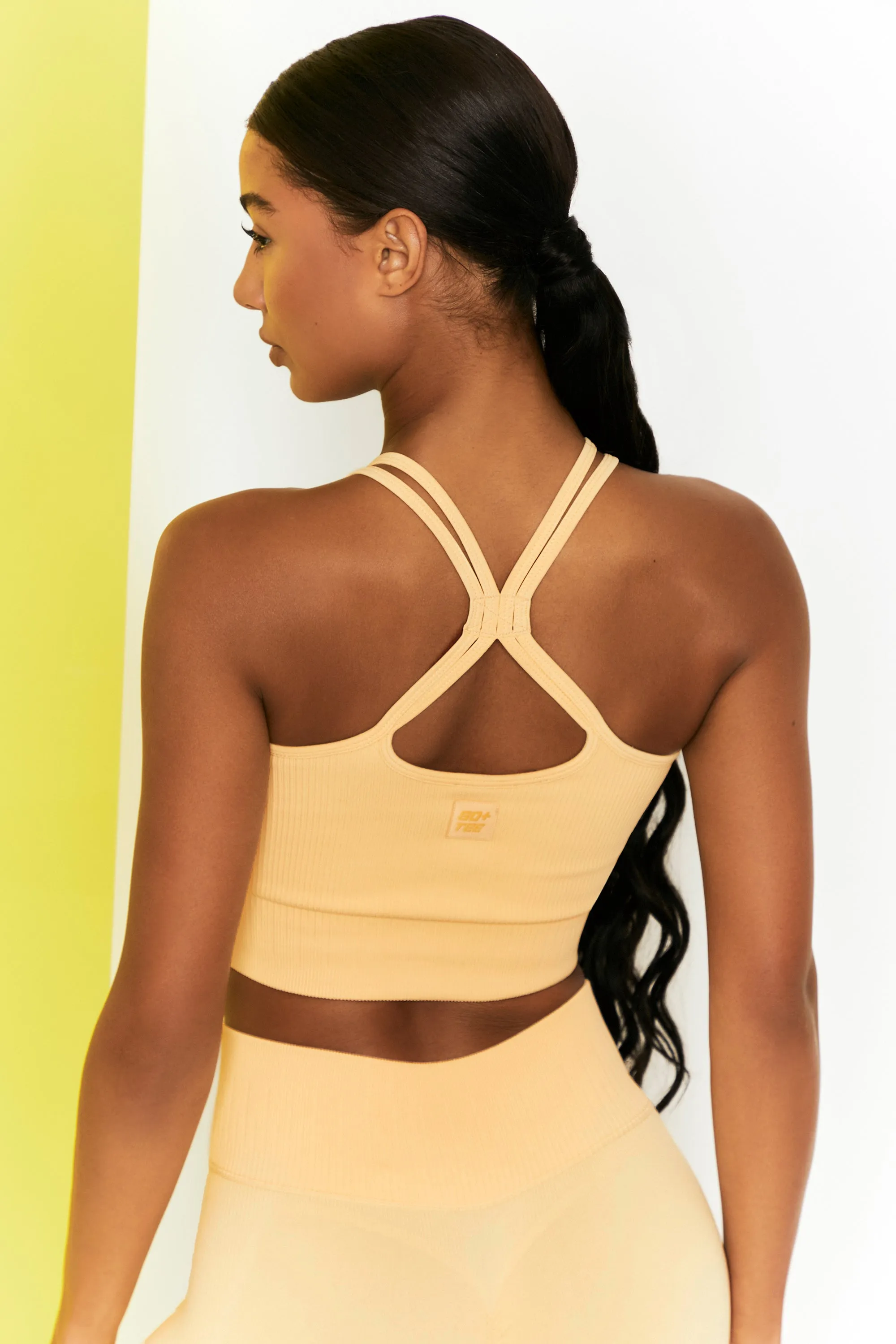Feel Your Power - Crop Top in Yellow sold by Bo + Tee product image thumbnail 3