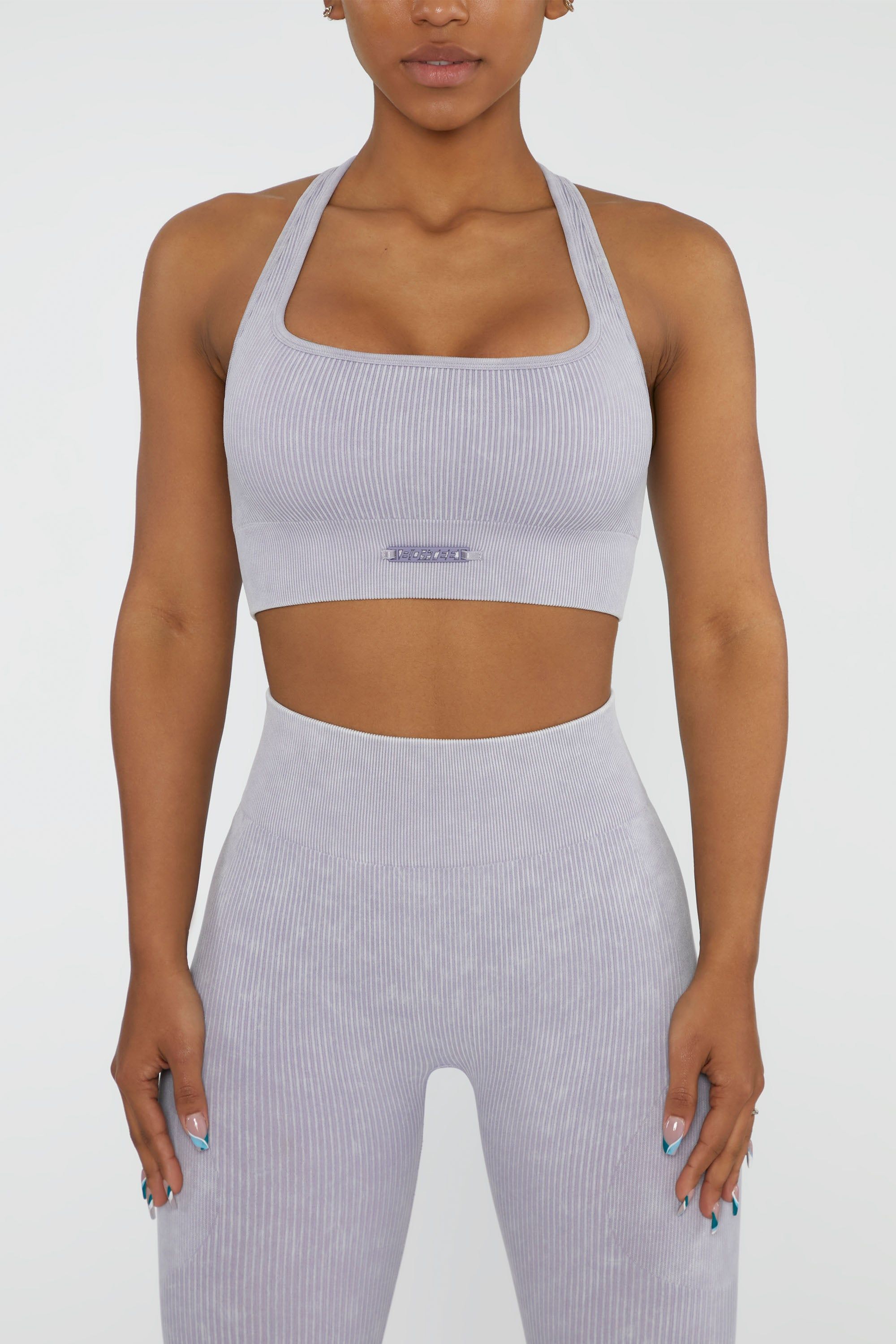 Iconic - Sports Bra in Lilac sold by Bo + Tee product image thumbnail 5