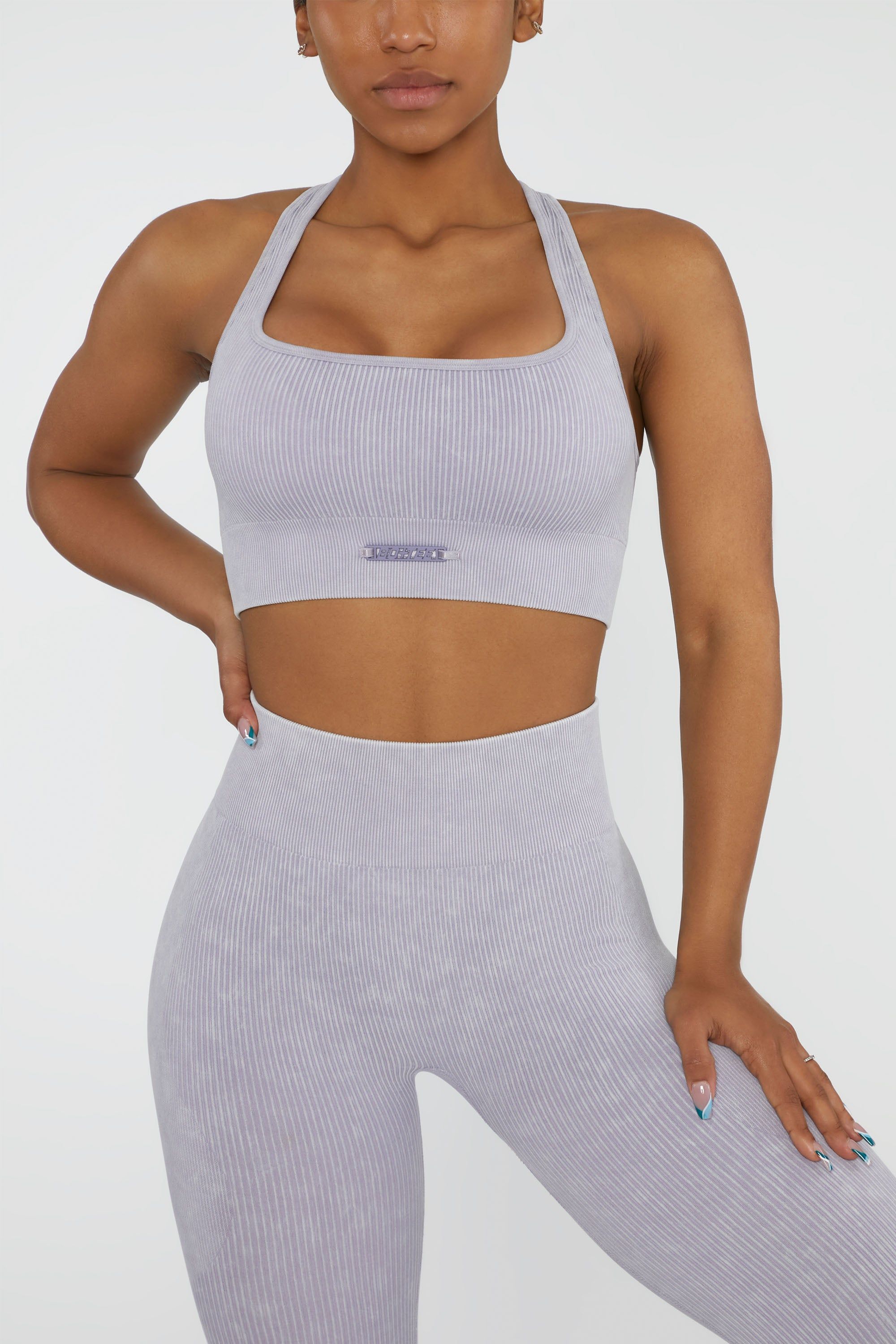 Iconic - Sports Bra in Lilac sold by Bo + Tee product image thumbnail 6