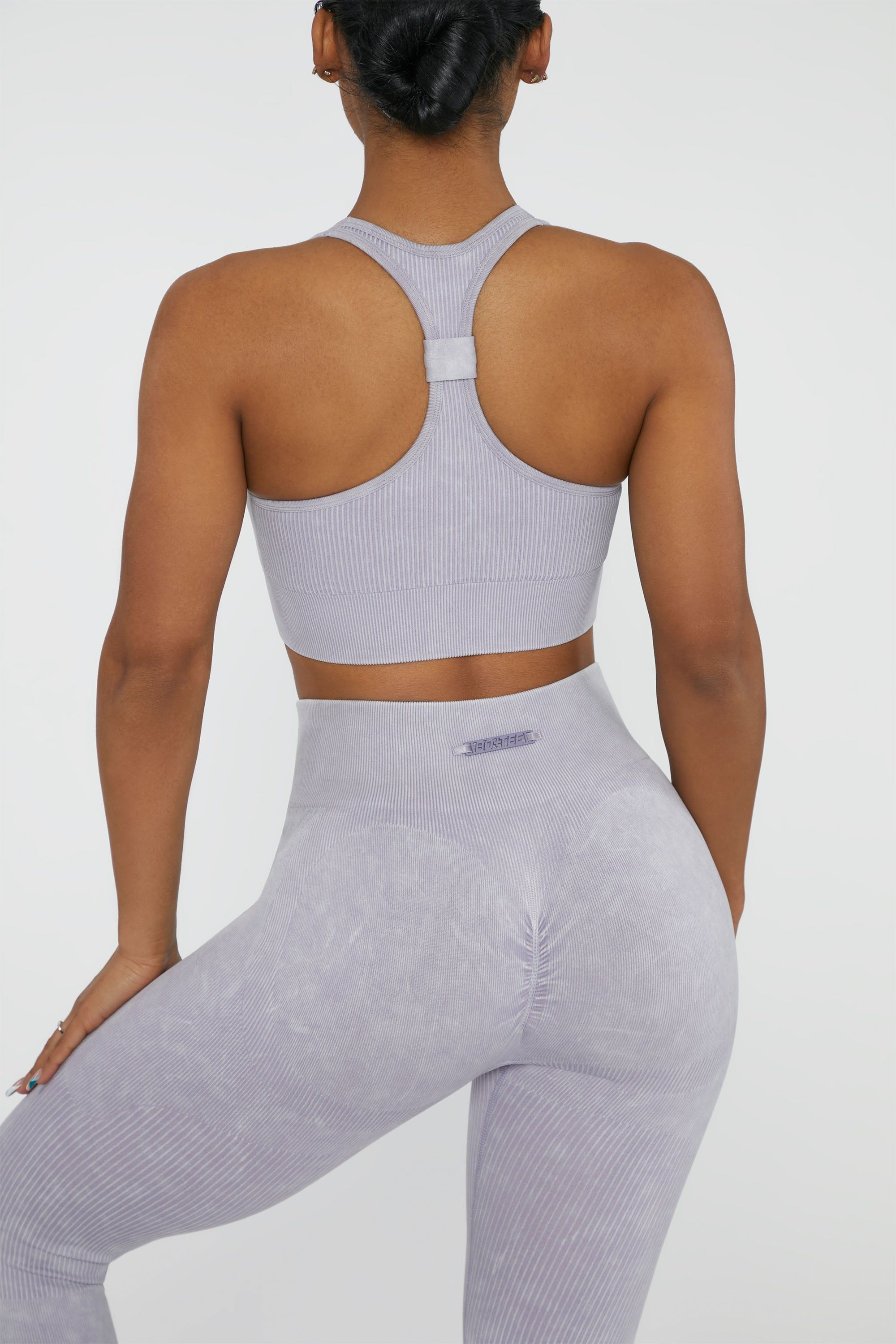 Iconic - Sports Bra in Lilac sold by Bo + Tee product image thumbnail 3
