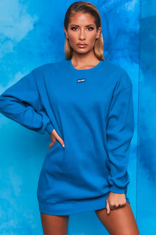 Recover - Sweatshirt in Blue sold by Bo + Tee