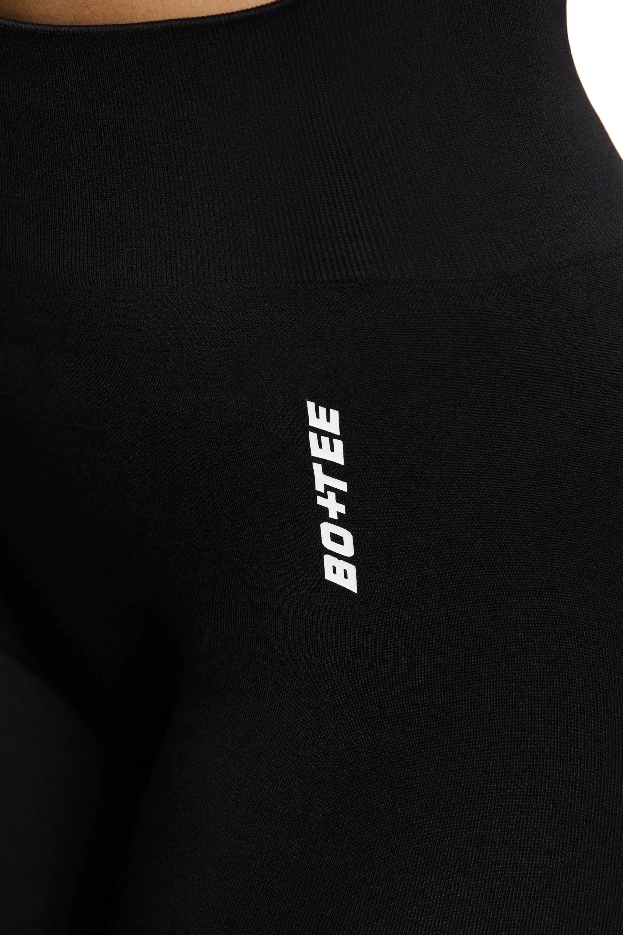 Motivation - Petite High Waist Seamless Leggings in Black sold by Bo + Tee product image thumbnail 4