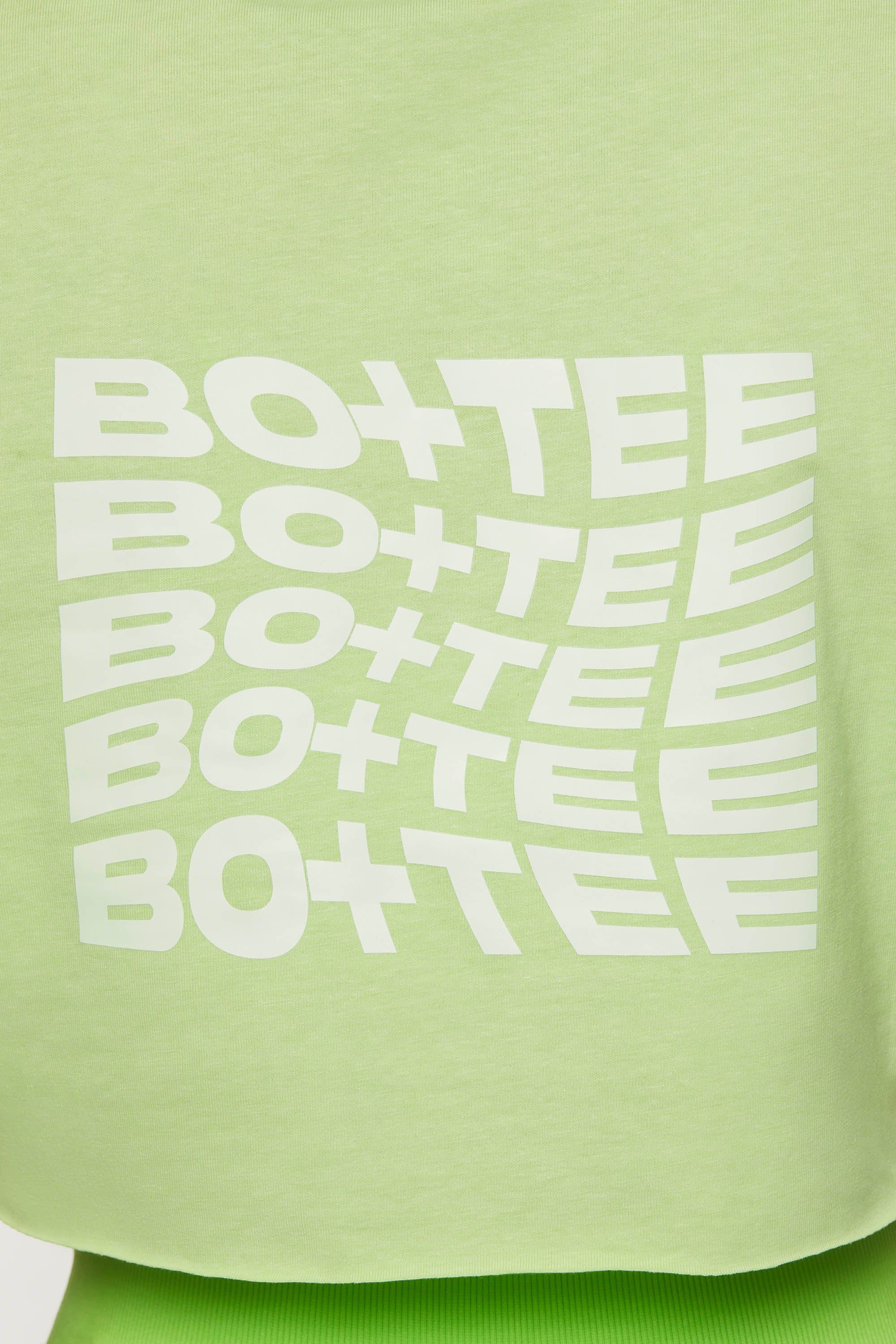 Progression - Raw Hem Cropped T-Shirt in Green sold by Bo + Tee product image thumbnail 5