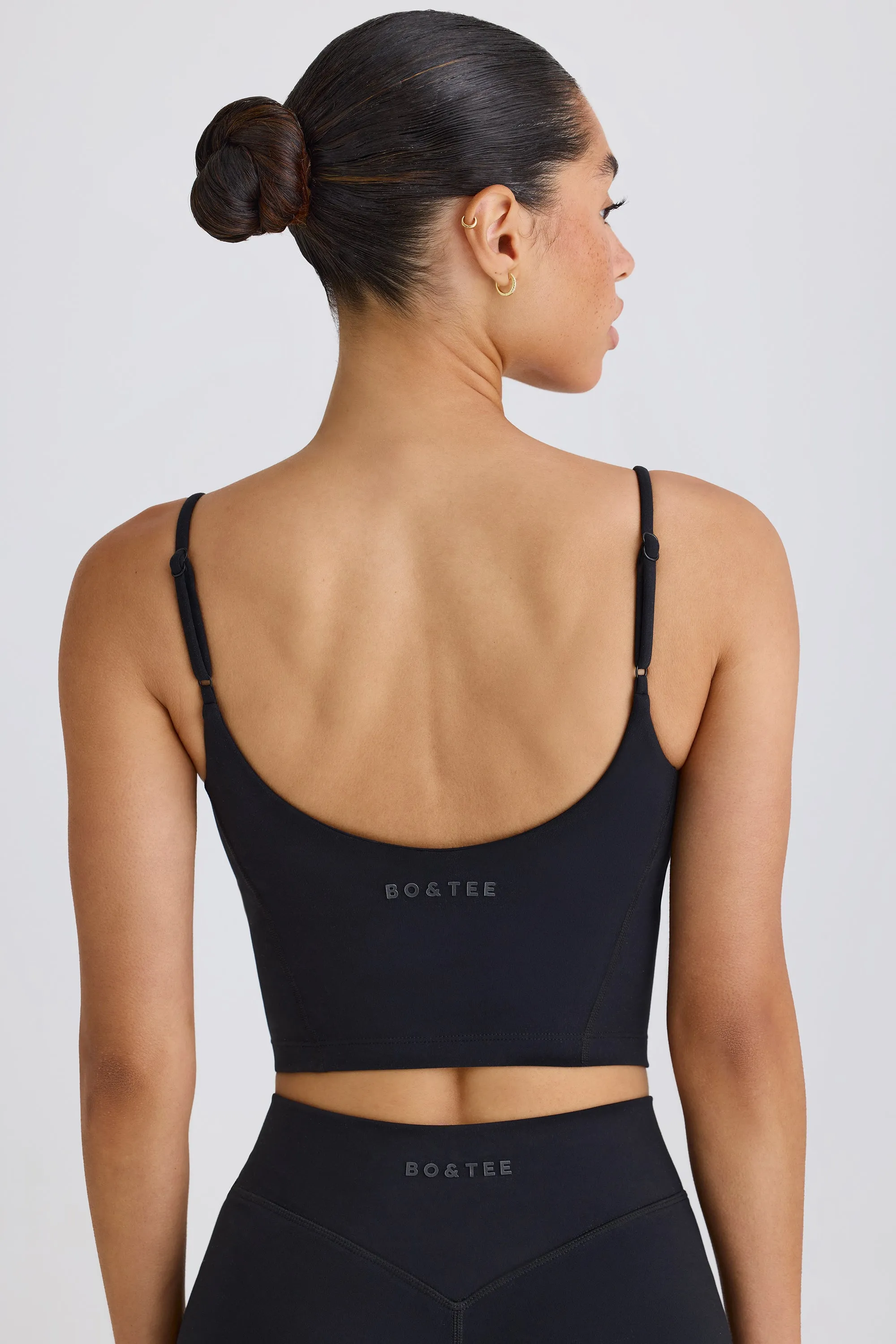 Soft Active Tank Top in Black sold by Bo + Tee product image thumbnail 3