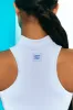 Miles Ahead - Crop Top in Cool Blue sold by Bo + Tee