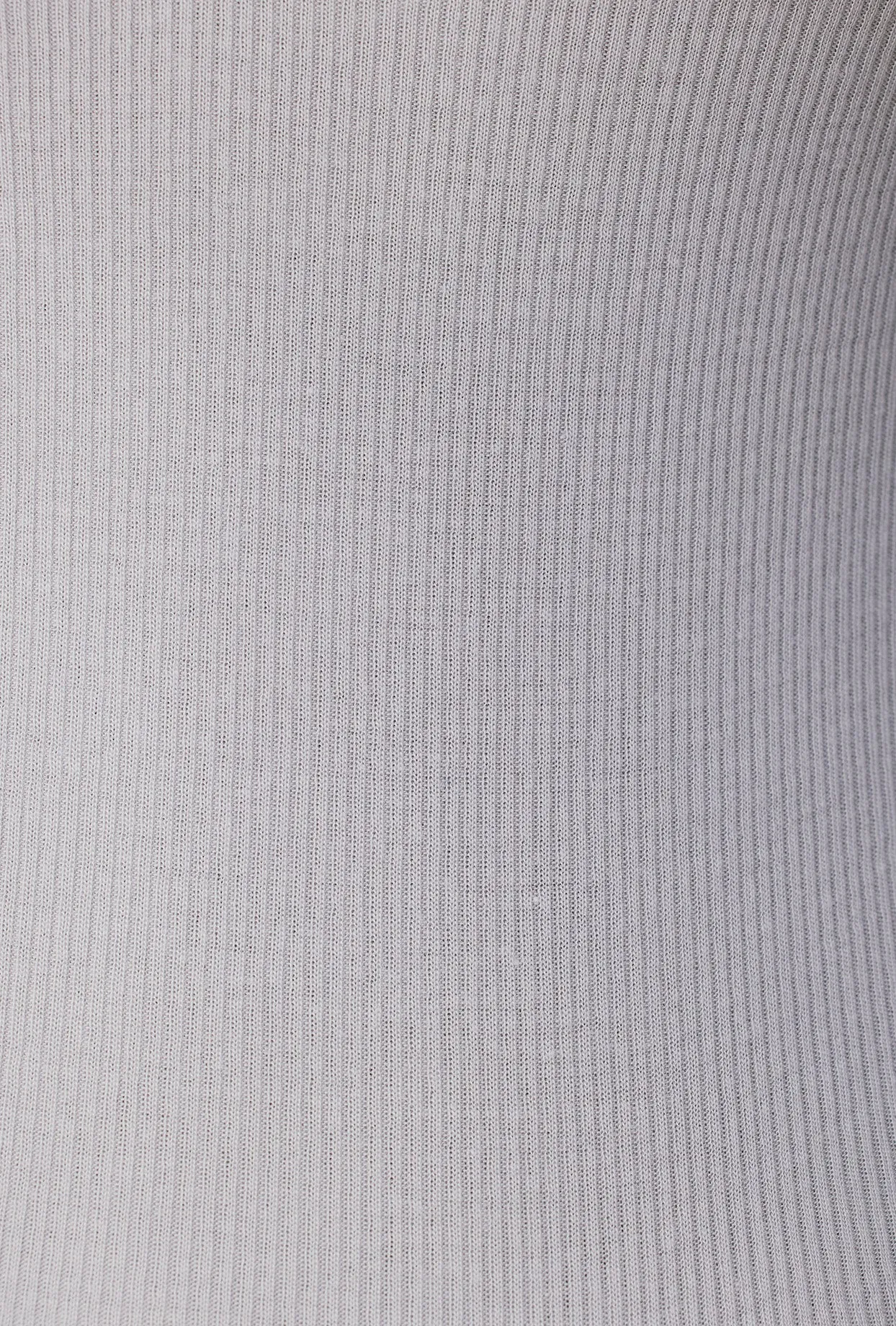 Modal Rib V Neck Tank Top in Grey sold by Bo + Tee product image thumbnail 4