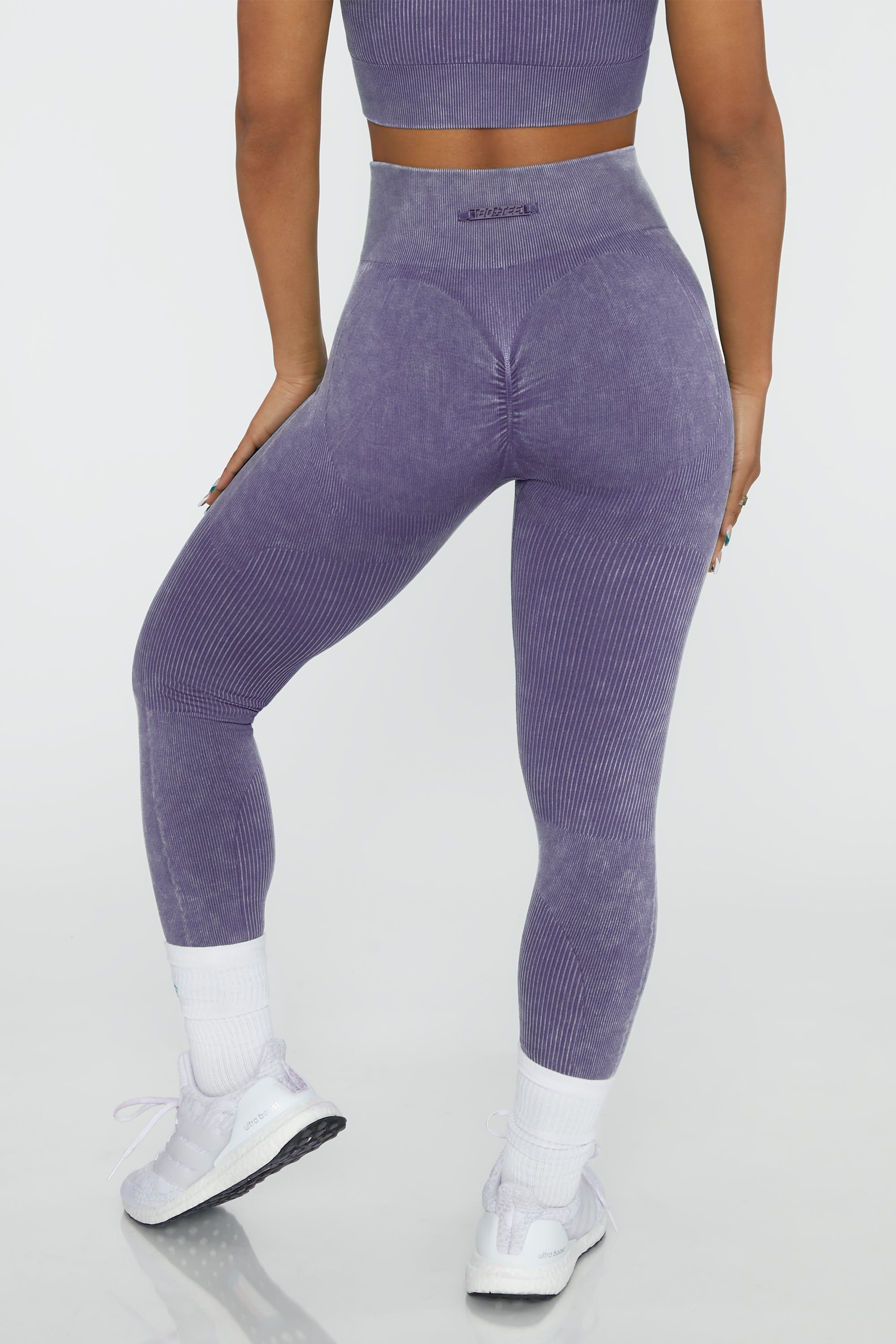Sprinter - Leggings in Violet sold by Bo + Tee product image thumbnail 5