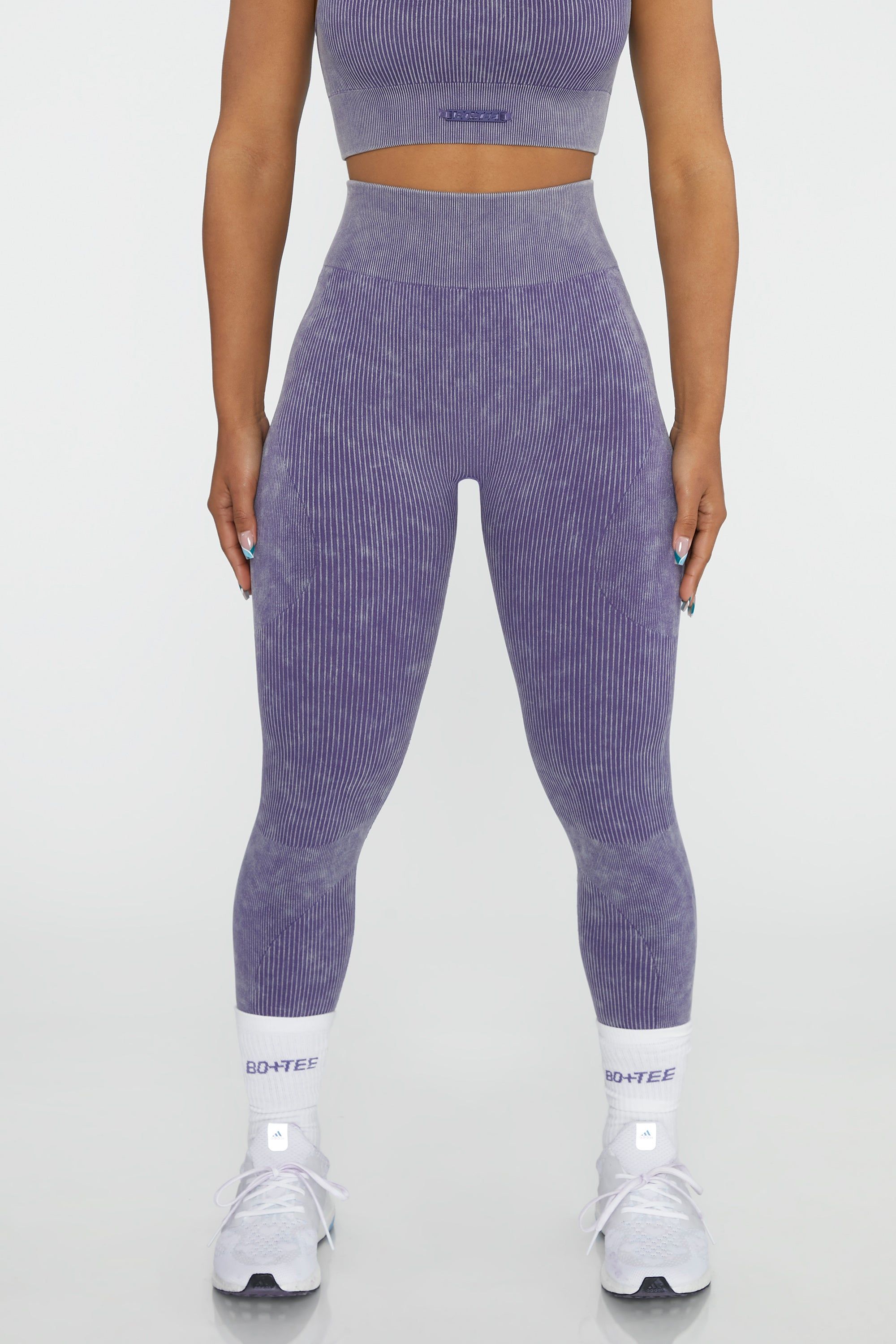 Sprinter - Leggings in Violet sold by Bo + Tee product image thumbnail 3
