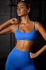 Trailblazer - Super Sculpt Seamless Open Back Sports Bra in Electric Blue sold by Bo + Tee