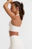 Halterneck Crop Top in White sold by Bo + Tee