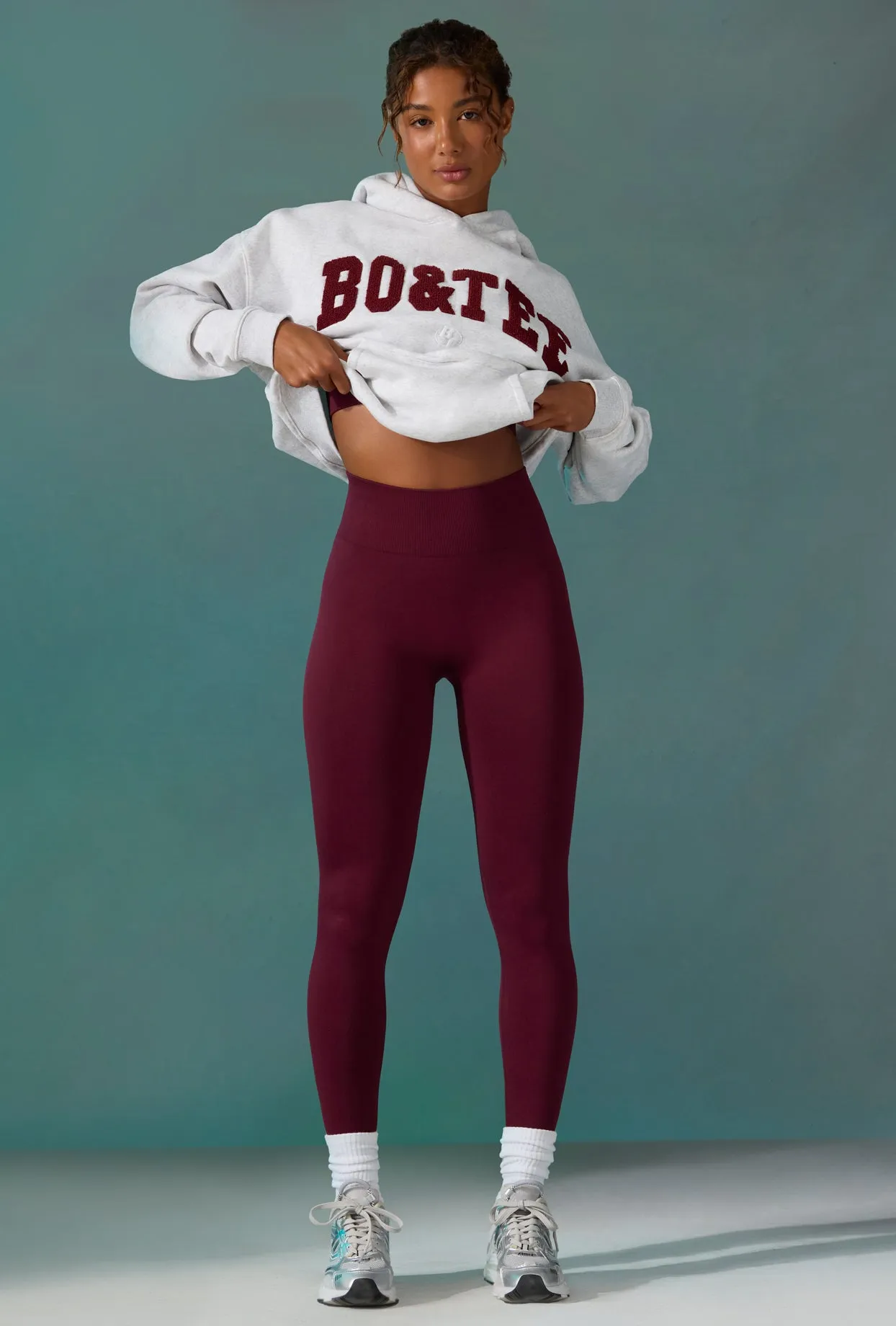 Super Sculpt Seamless Leggings in Plum sold by Bo + Tee