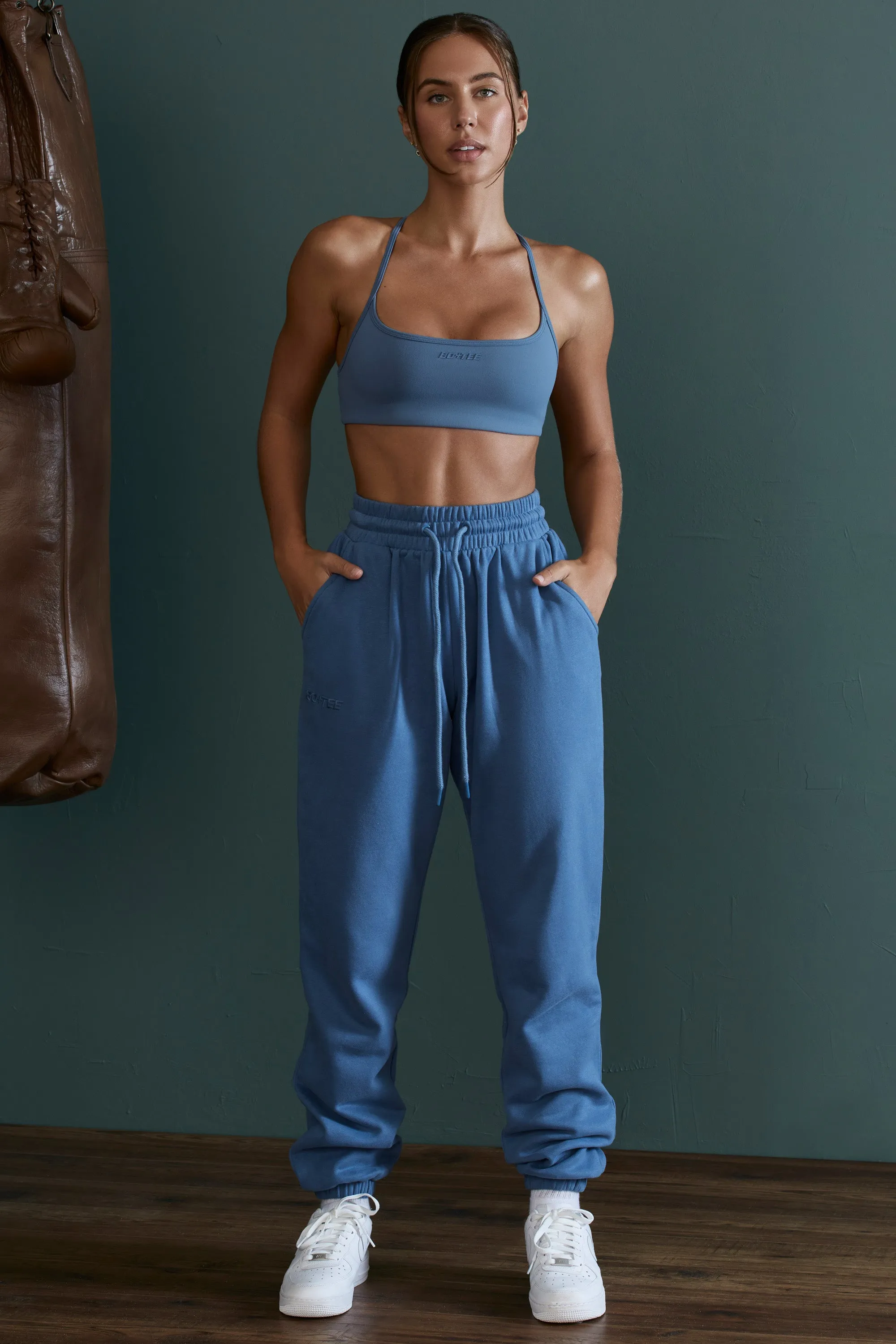 Healthy - Jogger Bottoms in Blue sold by Bo + Tee product image thumbnail 5