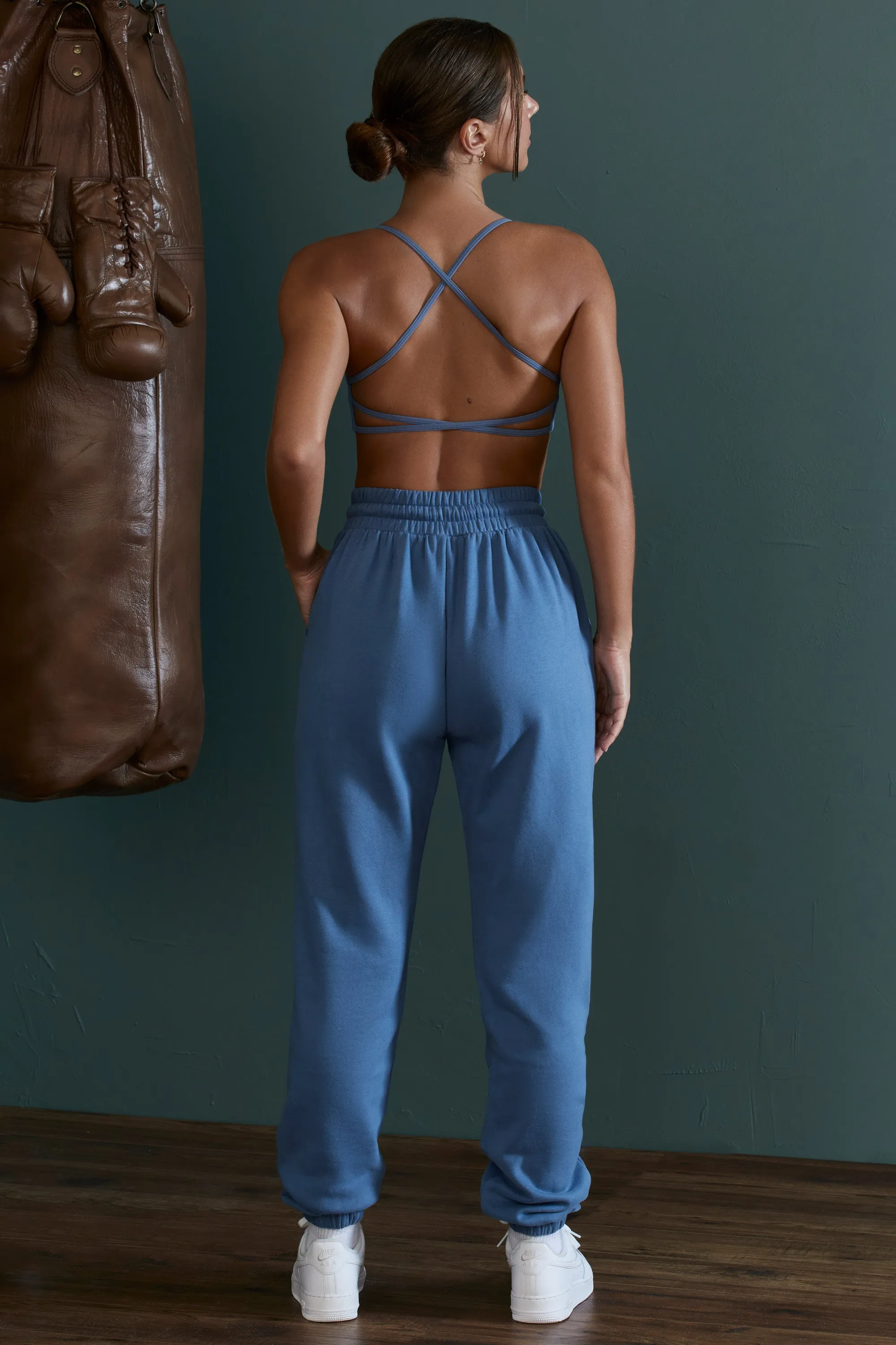 Healthy - Jogger Bottoms in Blue sold by Bo + Tee product image thumbnail 3