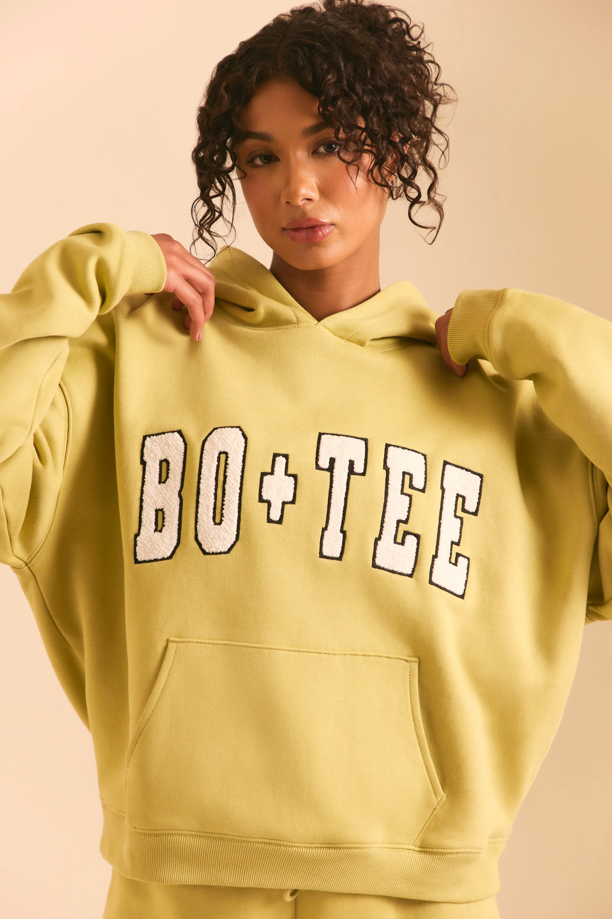 Off Duty - Oversized Hoodie in Matcha Green sold by Bo + Tee product image thumbnail 5